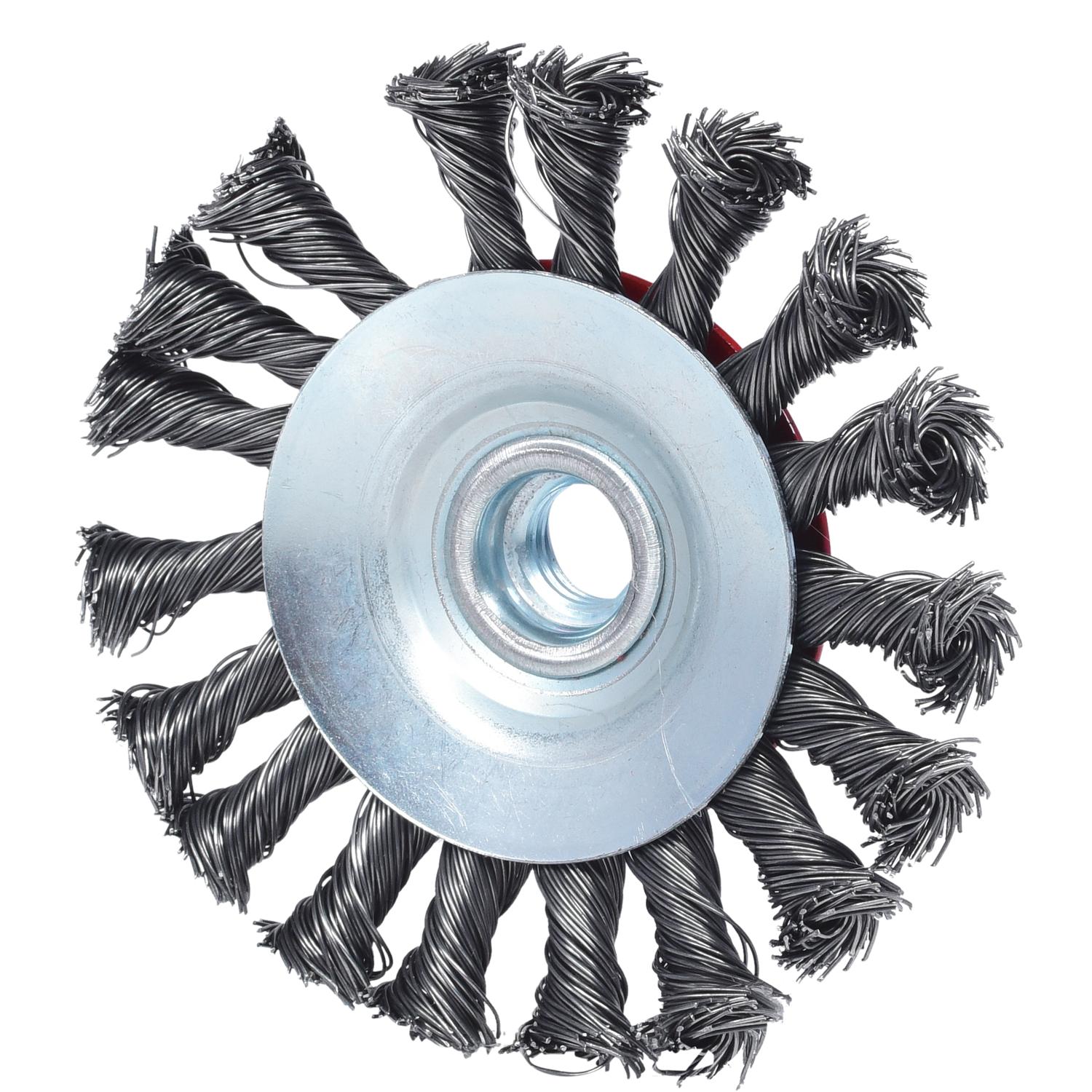 KS Tools Kegelform-Stahldrahtrundbürste 0,5mm, Ø 100mm-1 Hauptbild