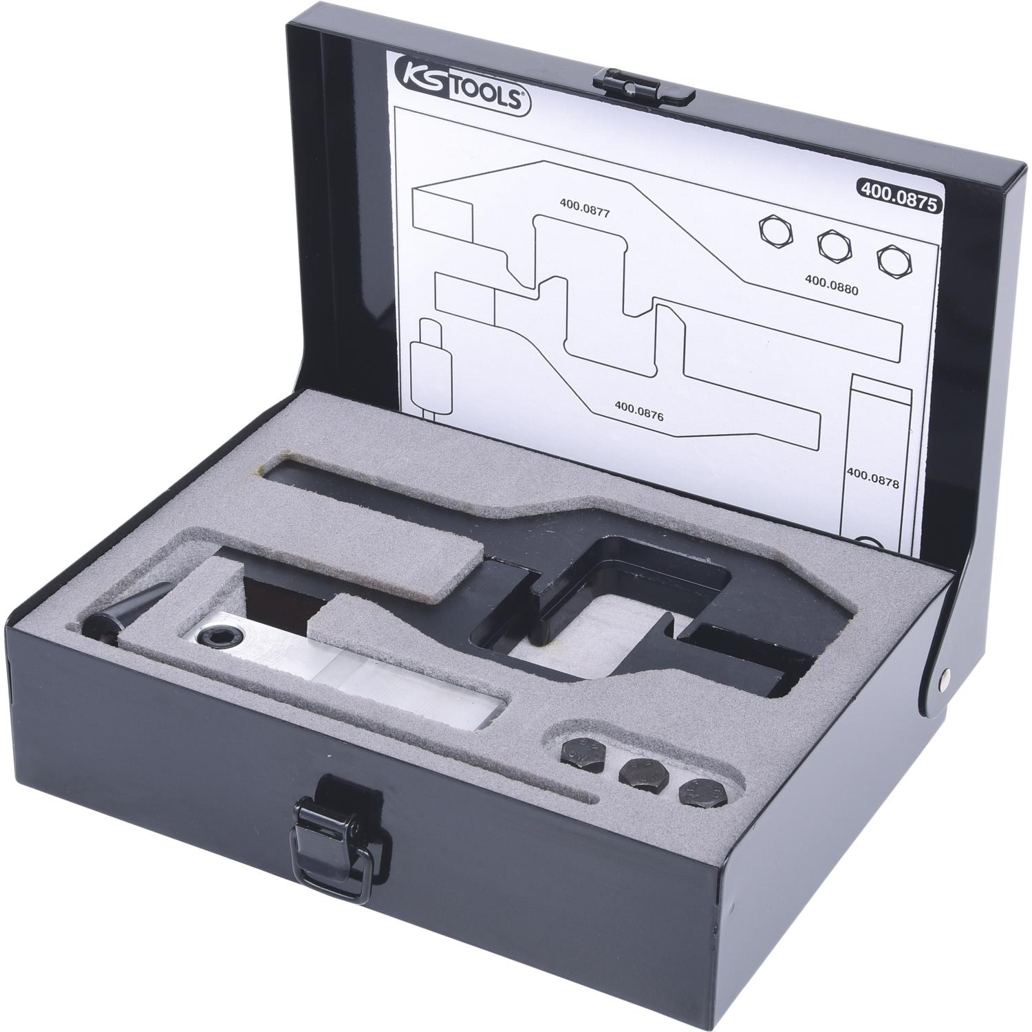 KS Tools Motoreinstell-Werkzeug-Satz für BMW / Mini / PSA, 7-tlg 1,4 Motoren-1 Hauptbild