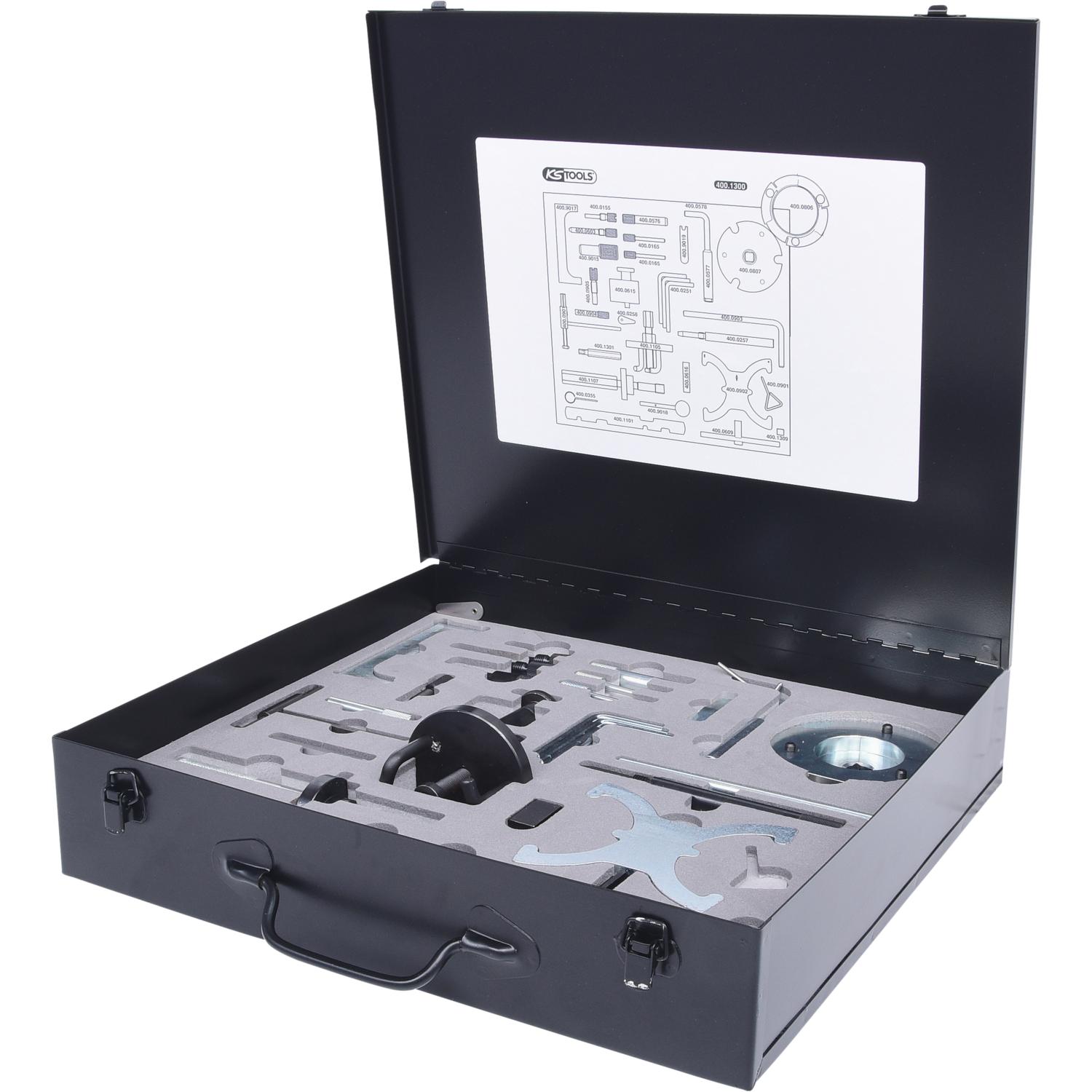 KS Tools Motoreinstell-Werkzeug-Satz für Ford / VAG, 34-tlg-2 Hauptbild