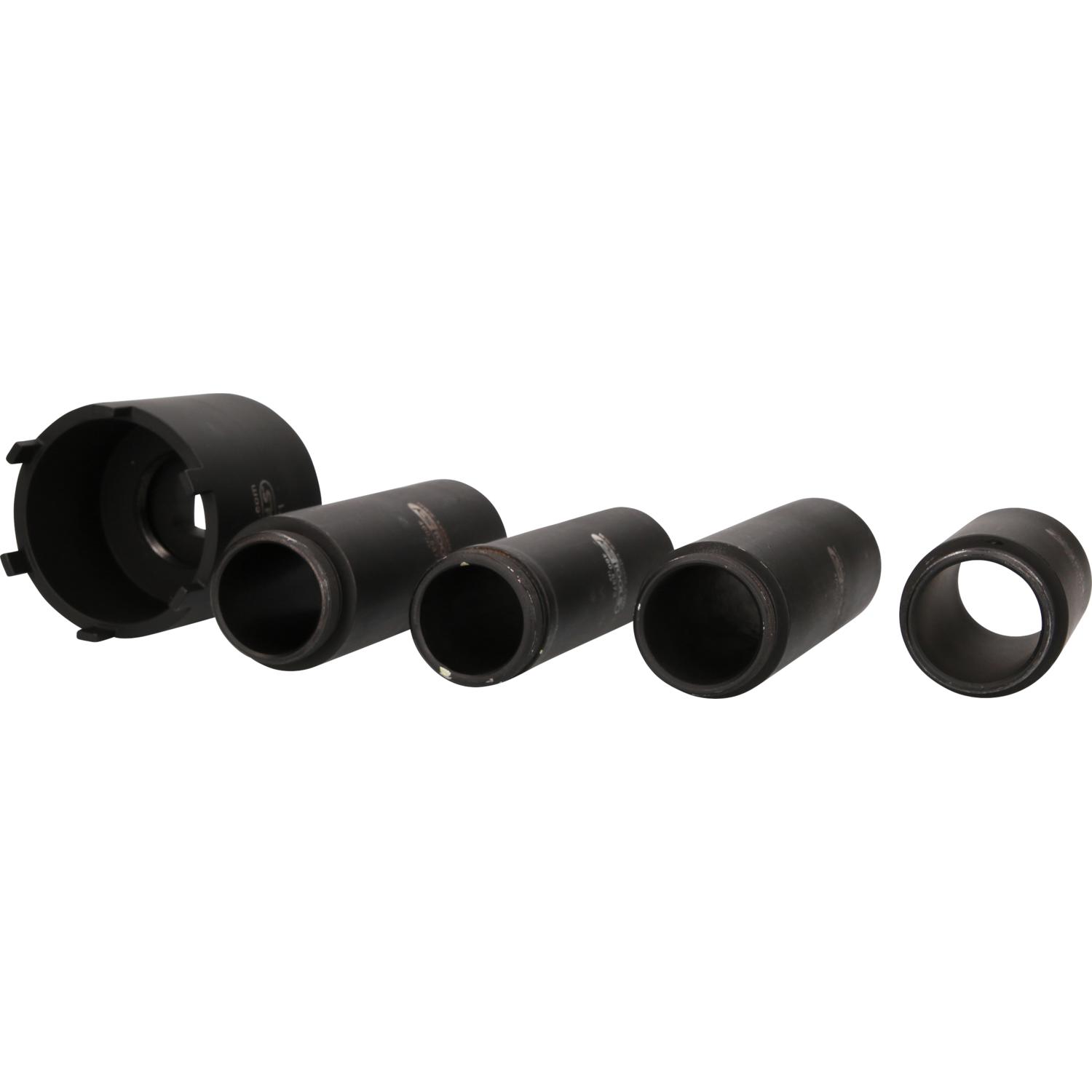 KS Tools Nutmuttern-Schlüssel-Satz mit 4 Führungsrohren für Mercedes, Ø 63 mm , 5-tlg-1 Hauptbild