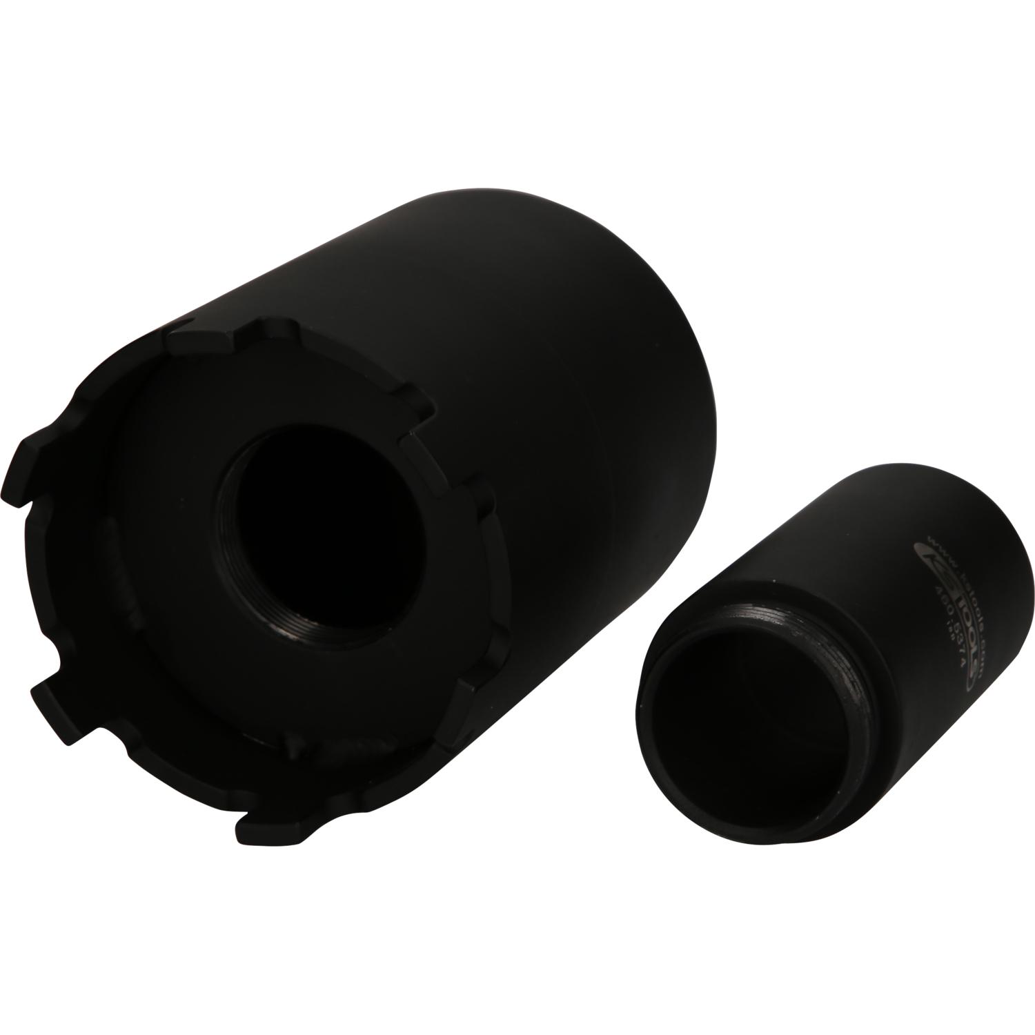 KS Tools Nutmuttern-Schlüssel-Satz mit Führungsrohr für Mercedes, Ø 71,5 mm , 2-tlg-1 Hauptbild