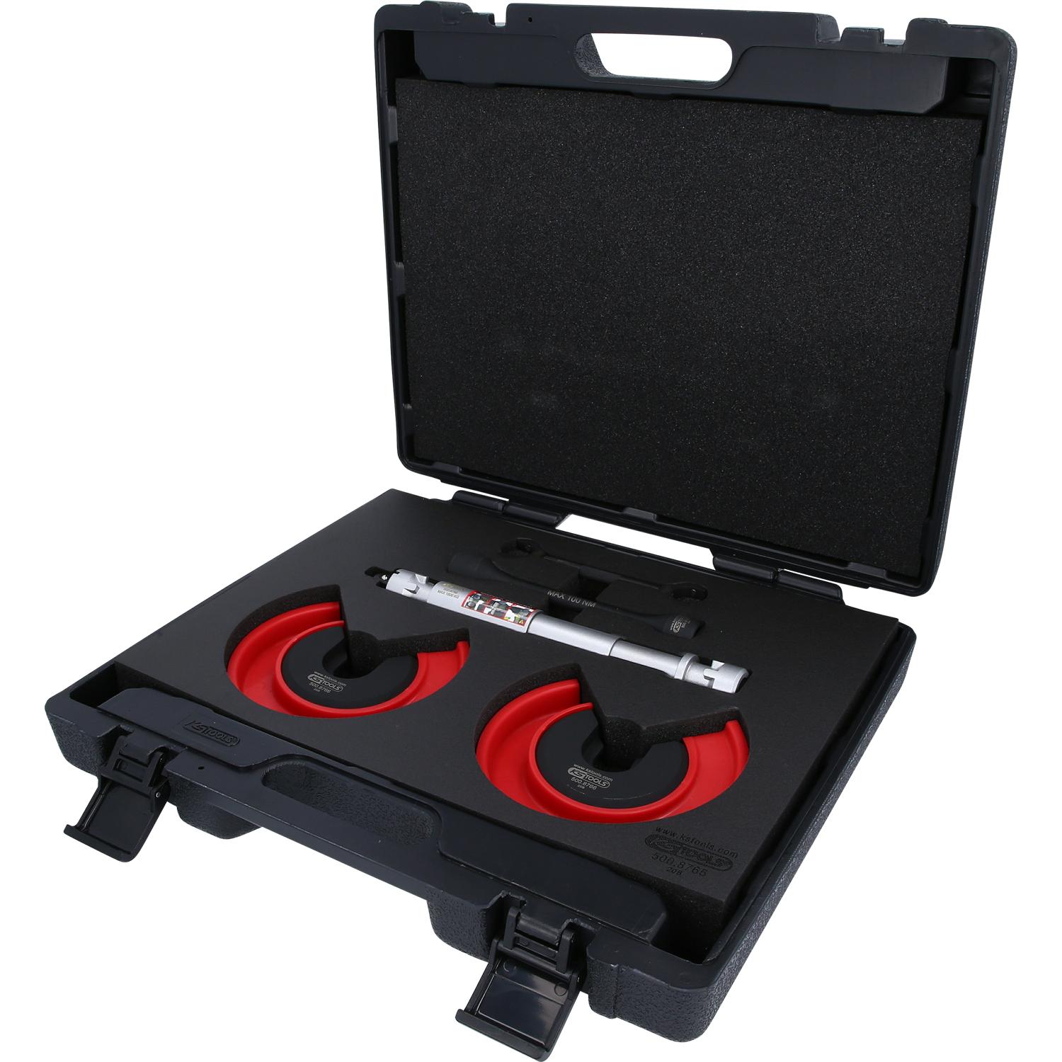 KS Tools Teleskop-Centerspanner-Satz für innenliegende Federn für Audi und Seat, 11-tlg-2 Hauptbild