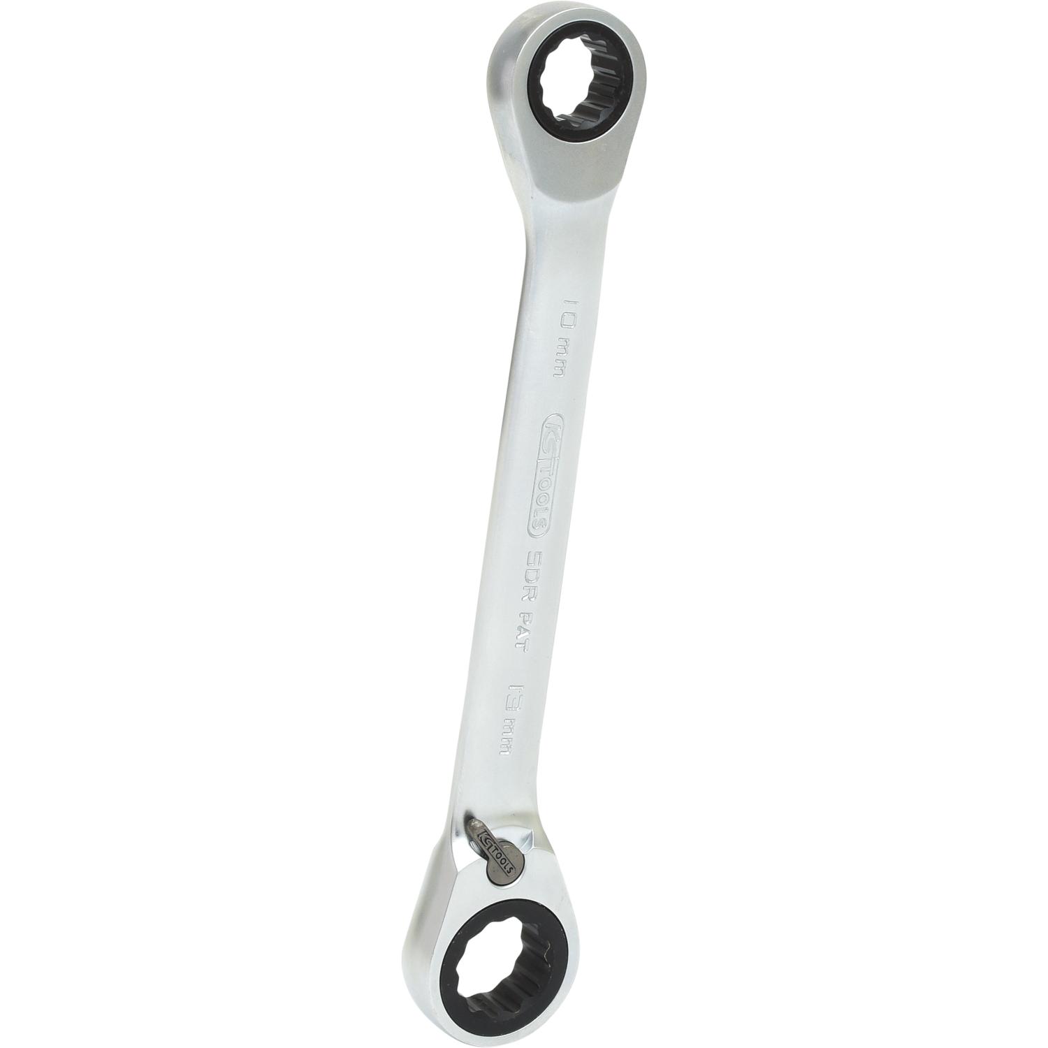 KS Tools GEARplus Doppel-Ratschenringschlüssel umschaltbar 10x13mm-1 Hauptbild