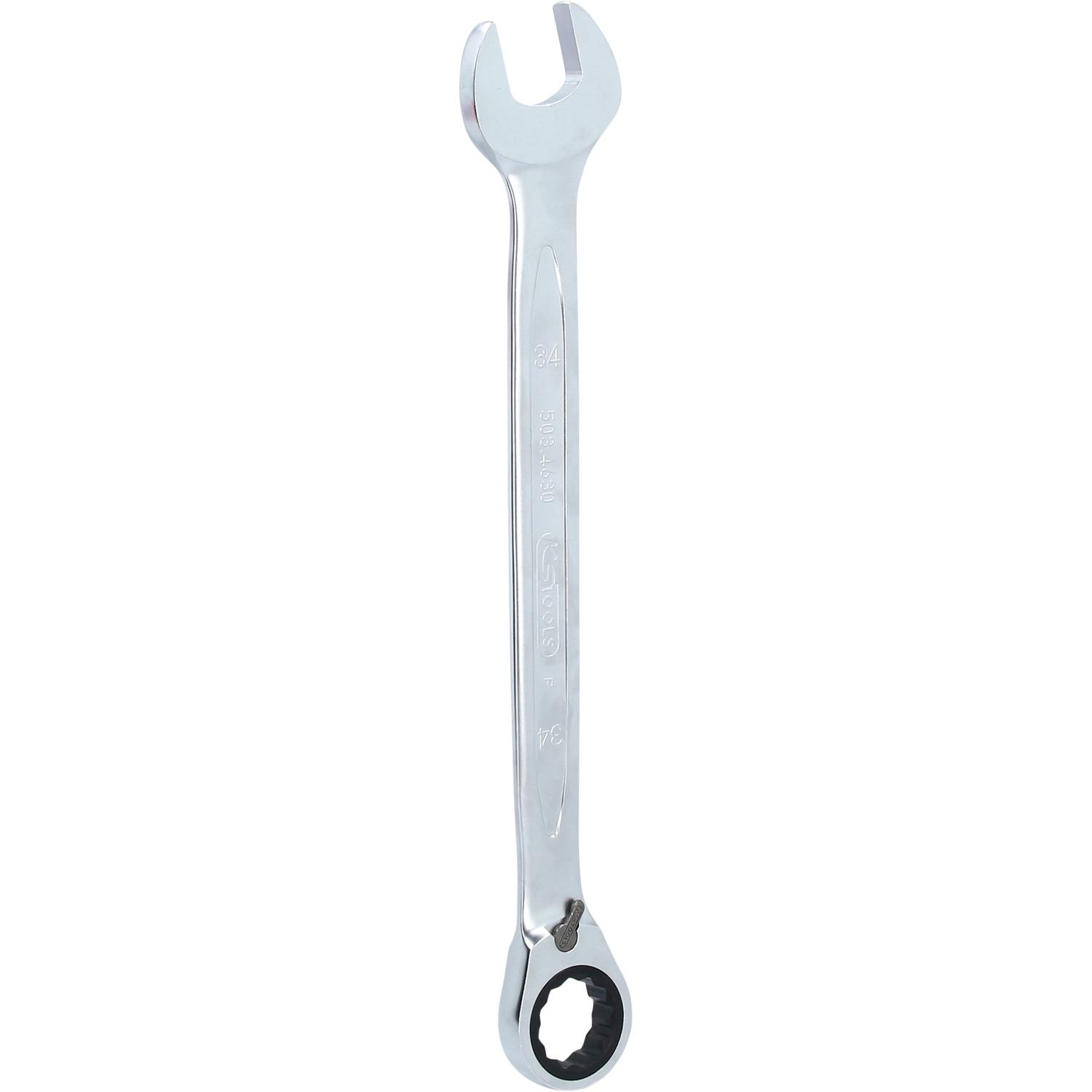 KS Tools GEARplus Ratschenringmaulschlüssel,umschaltbar,34mm-1 Hauptbild