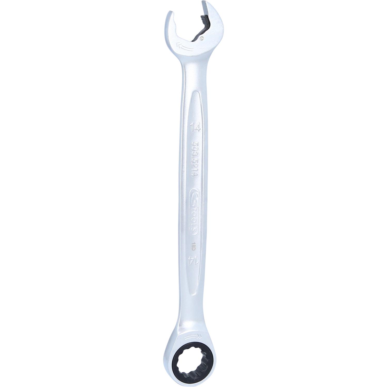 KS Tools DUO GEARplus Ringmaulschlüssel,Maul-Ratschenfunktion 14mm-1 Hauptbild
