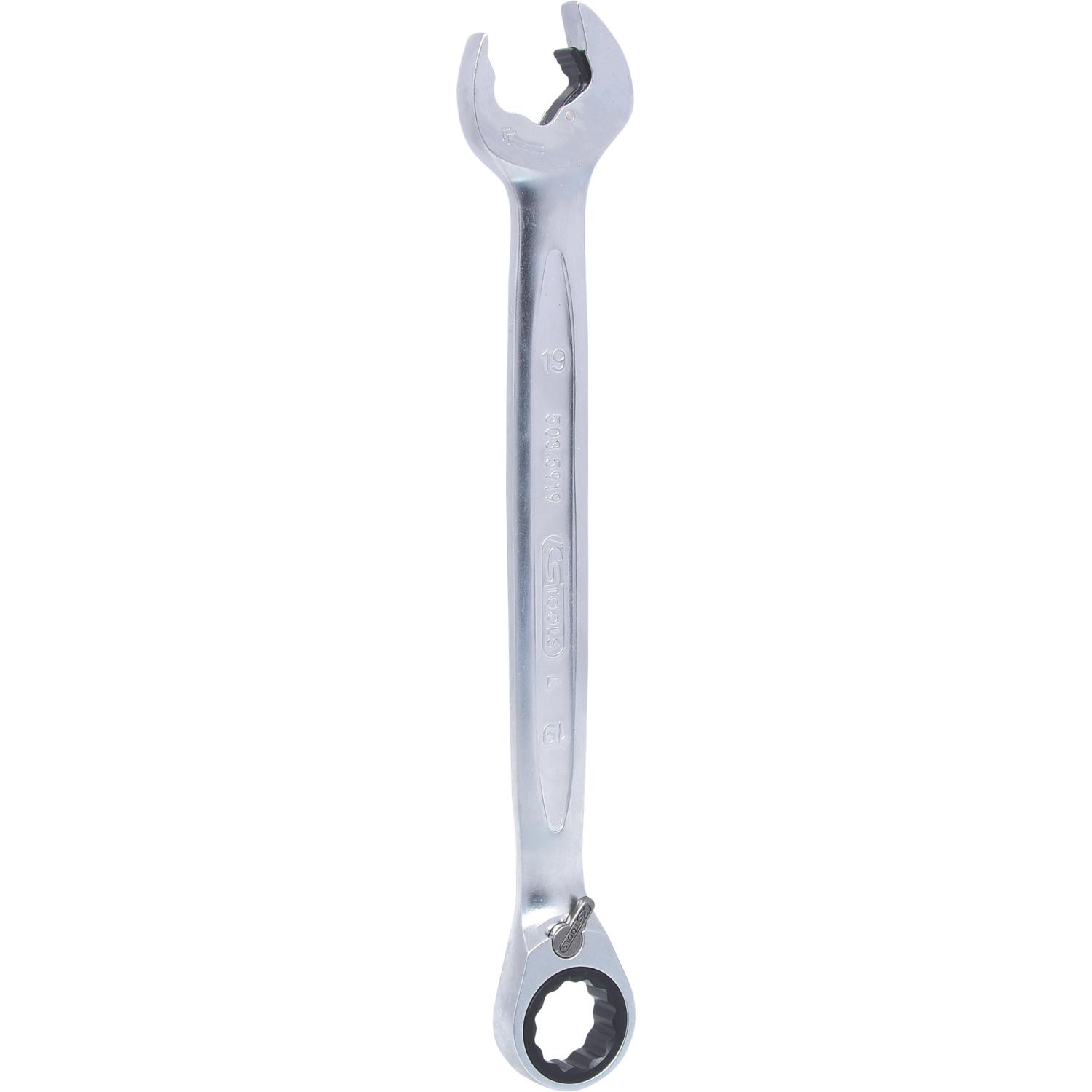 KS Tools DUO GEARplus Ringmaulschlüssel,Maul-Ratschenfunktion 19mm, umschaltbar-2 Hauptbild