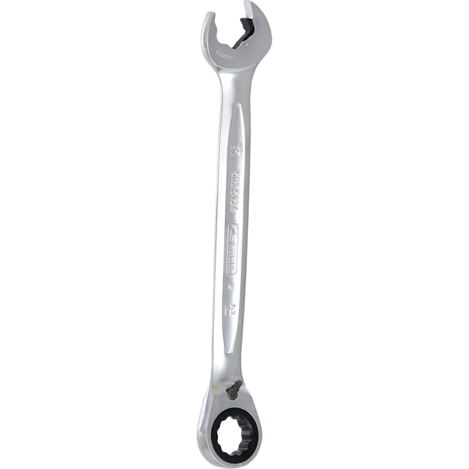 KS Tools DUO GEARplus Ringmaulschlüssel,Maul-Ratschenfunktion 24mm, umschaltbar-2 Hauptbild
