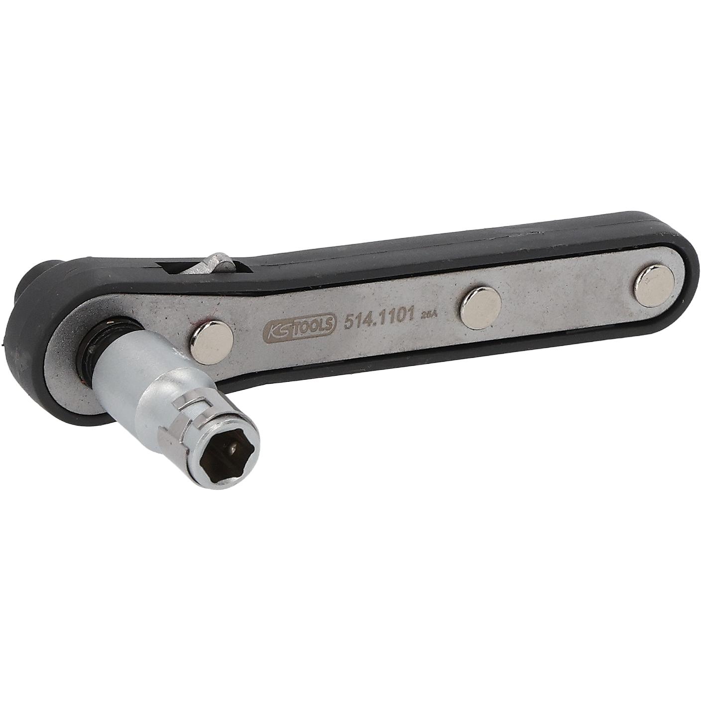 KS Tools Knarre 1/4" MINI mit DUAL-Funktion-1 Hauptbild