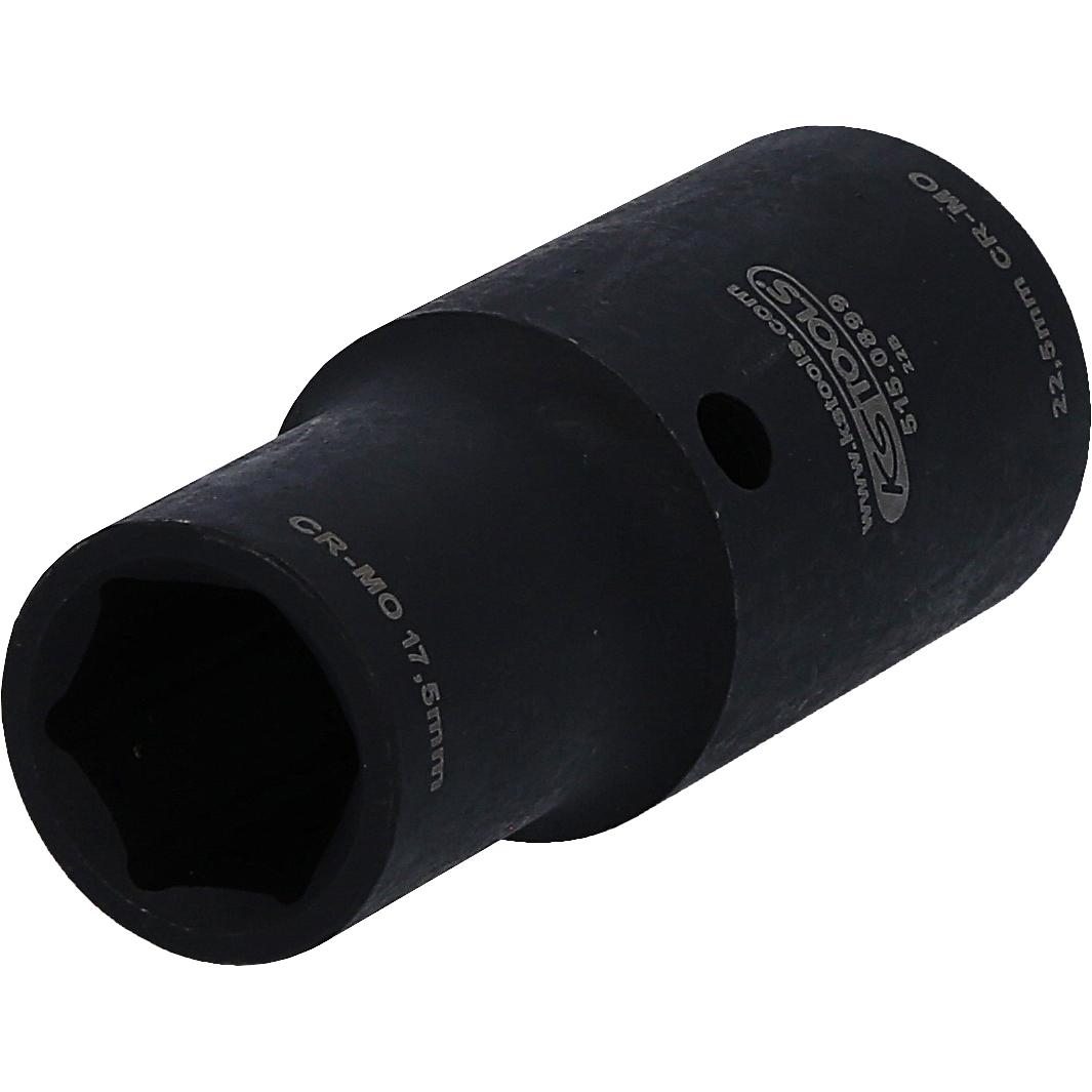 KS Tools 1/2" Spezial-Alu-Felgen 2 in 1 Kraft-Stecknuss, 17,5 / 22,5 mm-1 Hauptbild