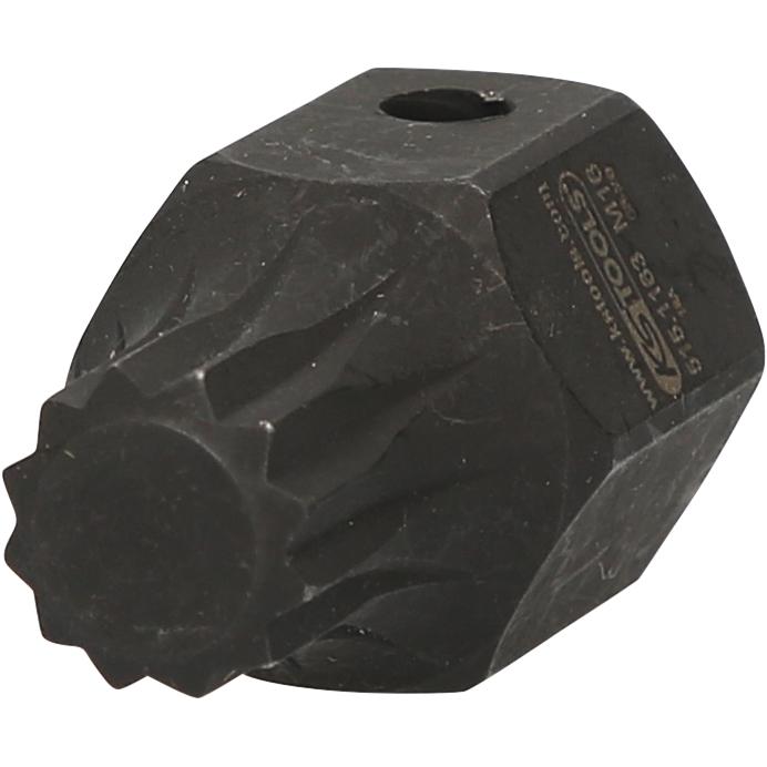 KS Tools 1/2" DUODRIVE Spezial-Kraft-Bit-Stecknuss XZN, M16,43mm kurz-1 Hauptbild