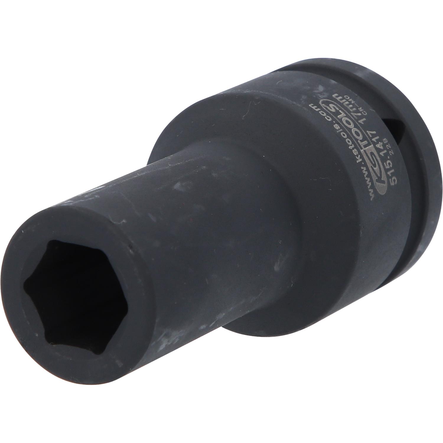 KS Tools 3/4" Sechskant-Kraft-Stecknuss, lang, 17mm-1 Hauptbild