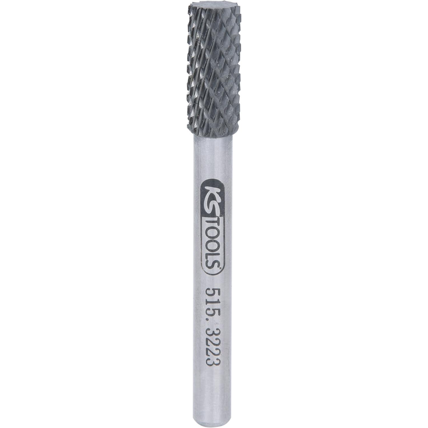 KS Tools HM Zylinder-Frässtift Form A ohne Stirnverzahnung, 8mm-1 Hauptbild