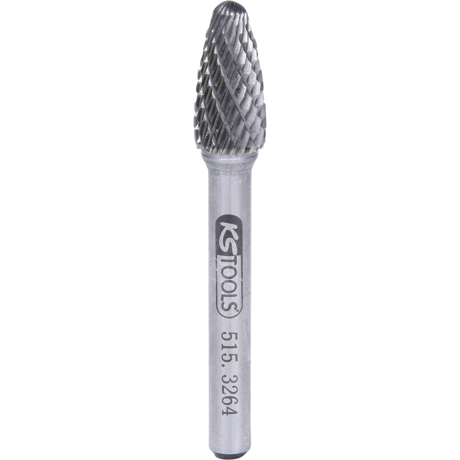 KS Tools HM Rundbogen-Frässtift Form F, 10mm-2 Hauptbild
