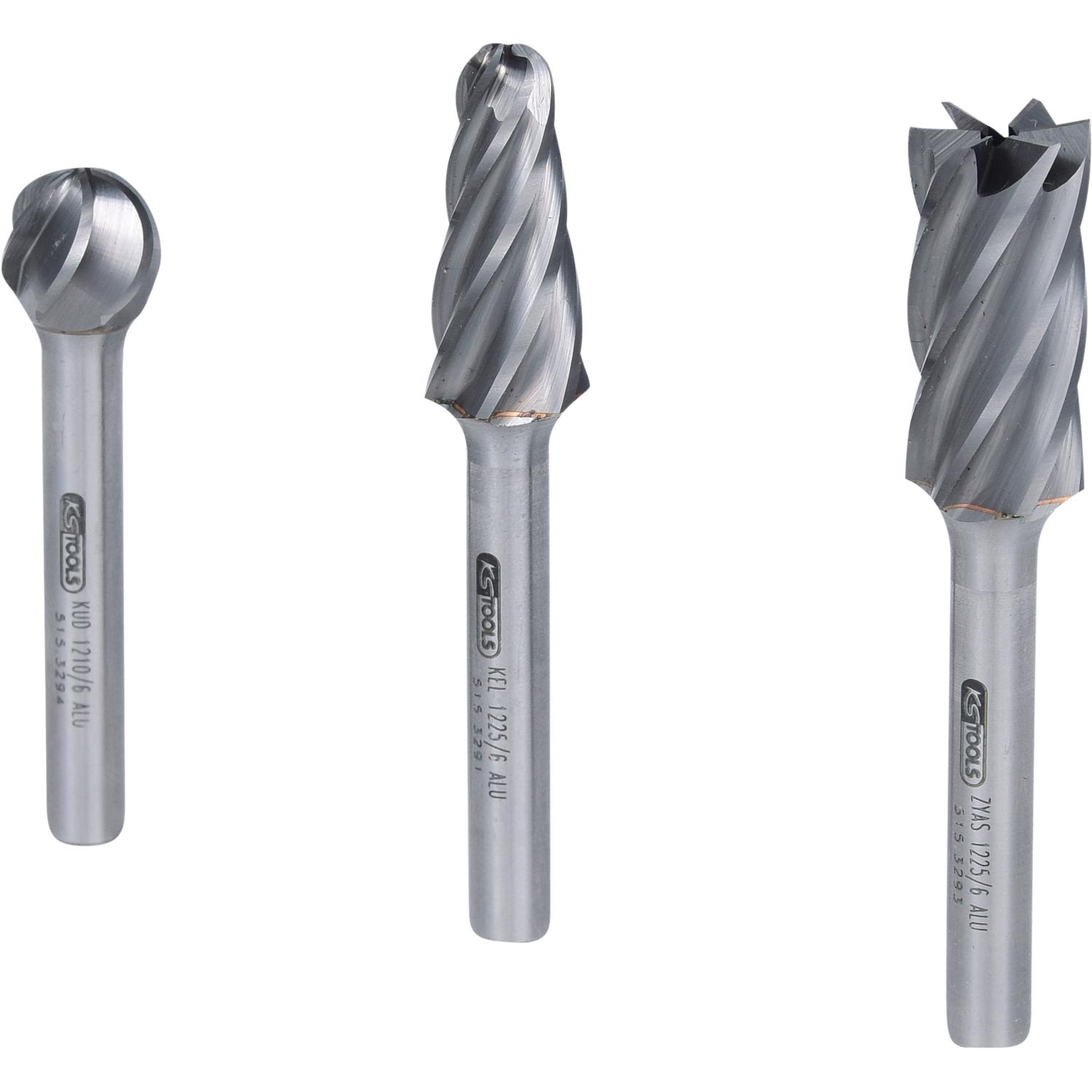 KS Tools Frässtift-Satz, 3-tlg-1 Hauptbild