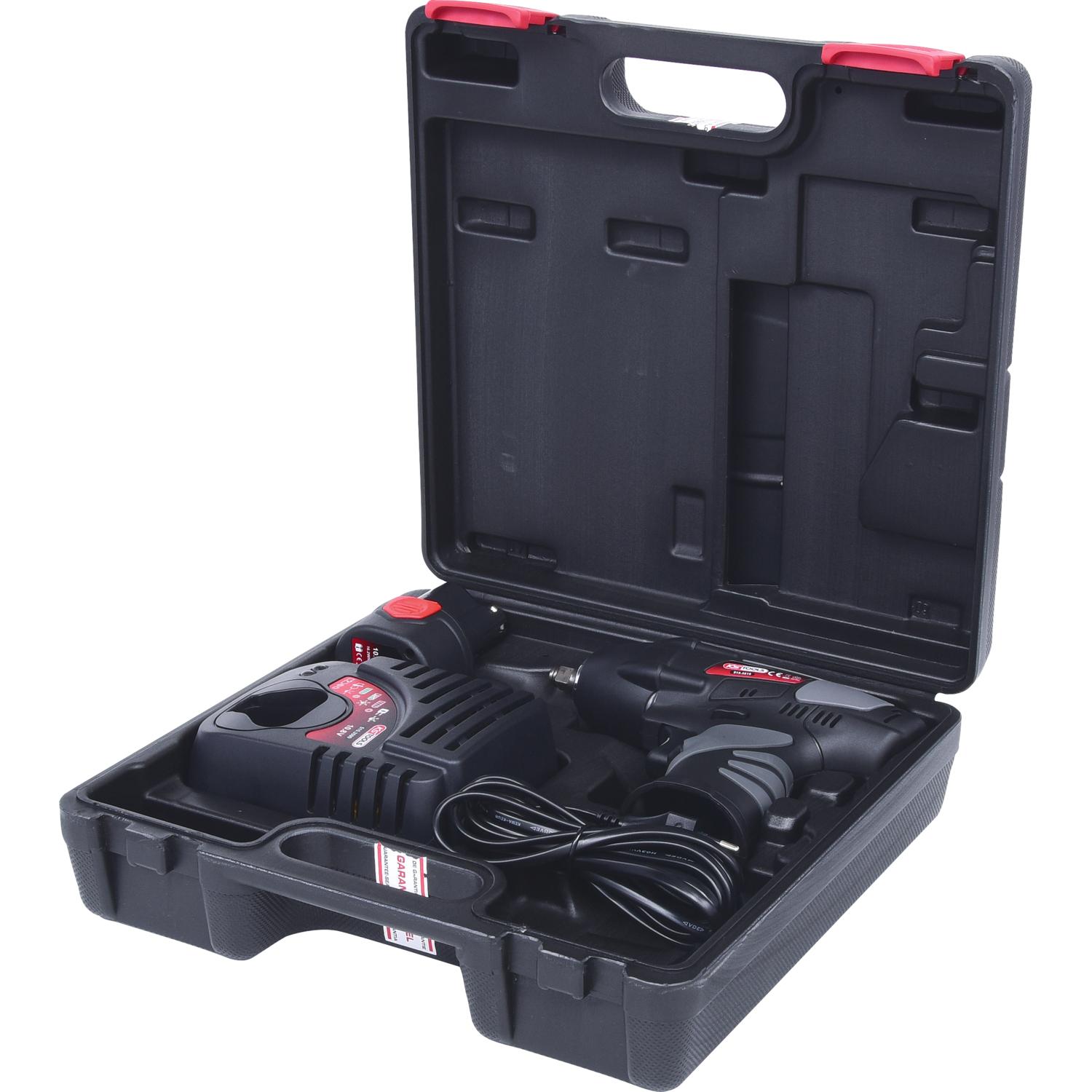 KS Tools 3/8" Akku-Schlag-Schrauber, 117Nm, 1.870 U/min, mit 1 Akku und 1 Ladegerät-2 Hauptbild