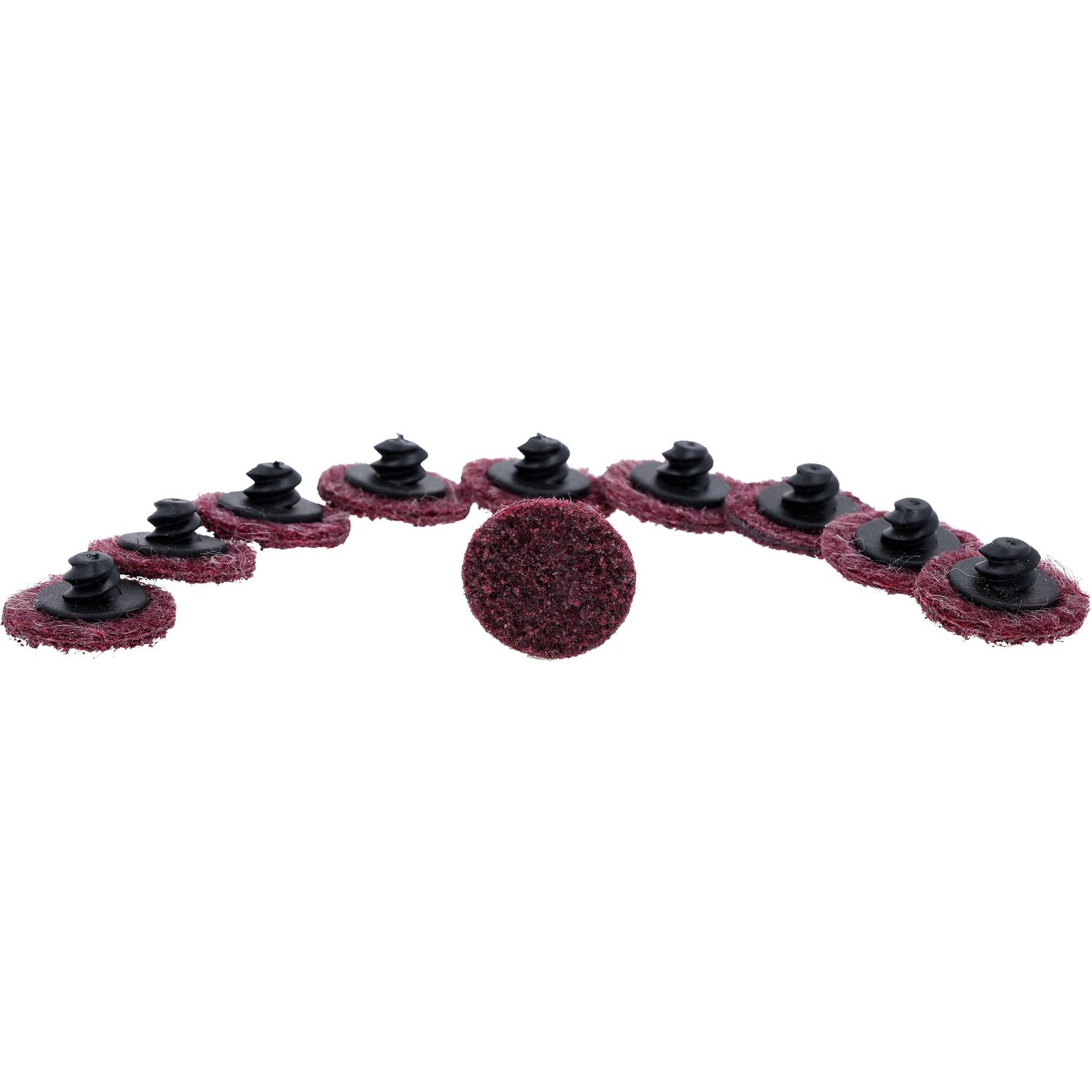 KS Tools Ersatz-Schleifpads, Ø26,7mm, Körnung 150, 10er Pack-1 Hauptbild