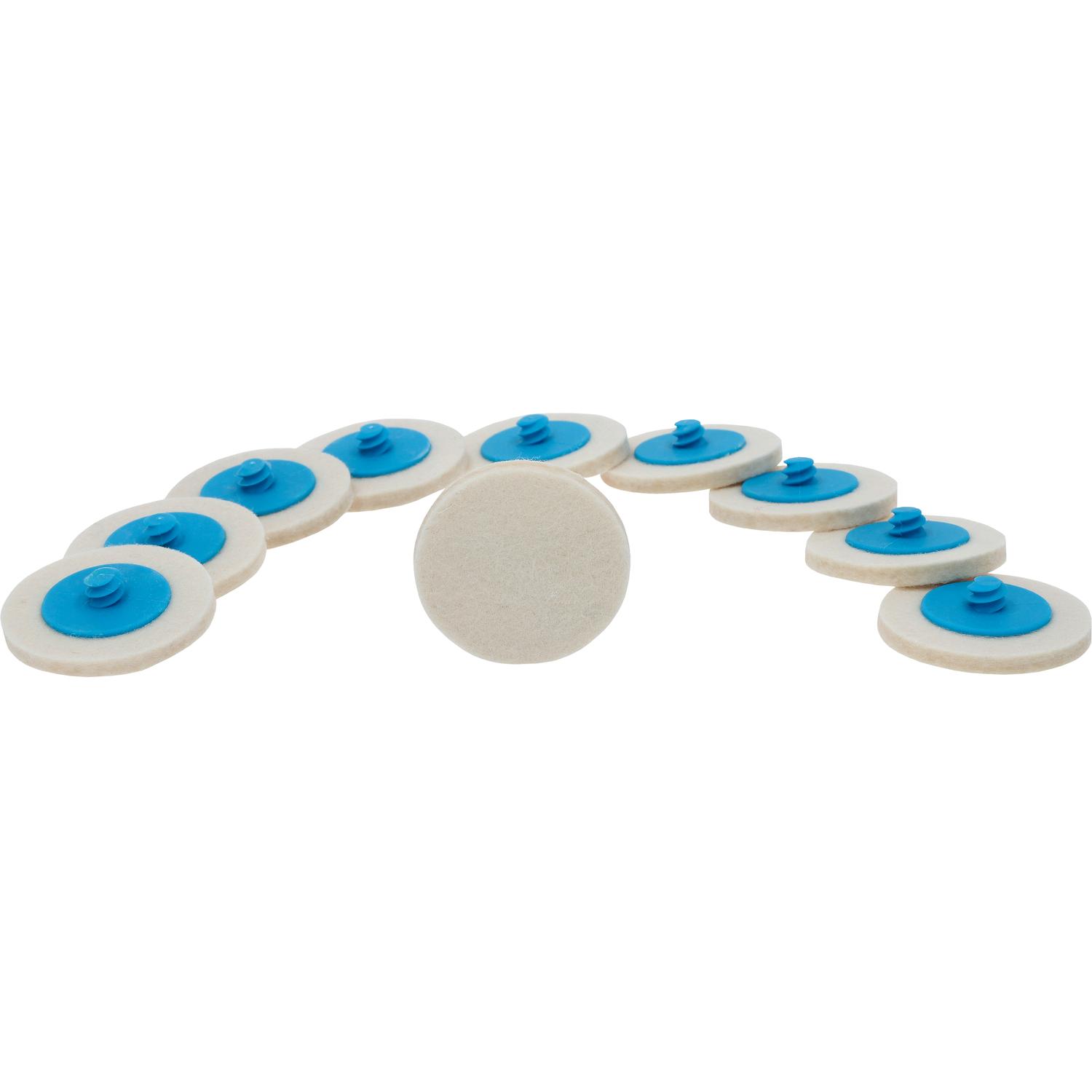 KS Tools Ersatz-Schleifpads, Ø50mm, Topfkratzwolle, 10er Pack-1 Hauptbild