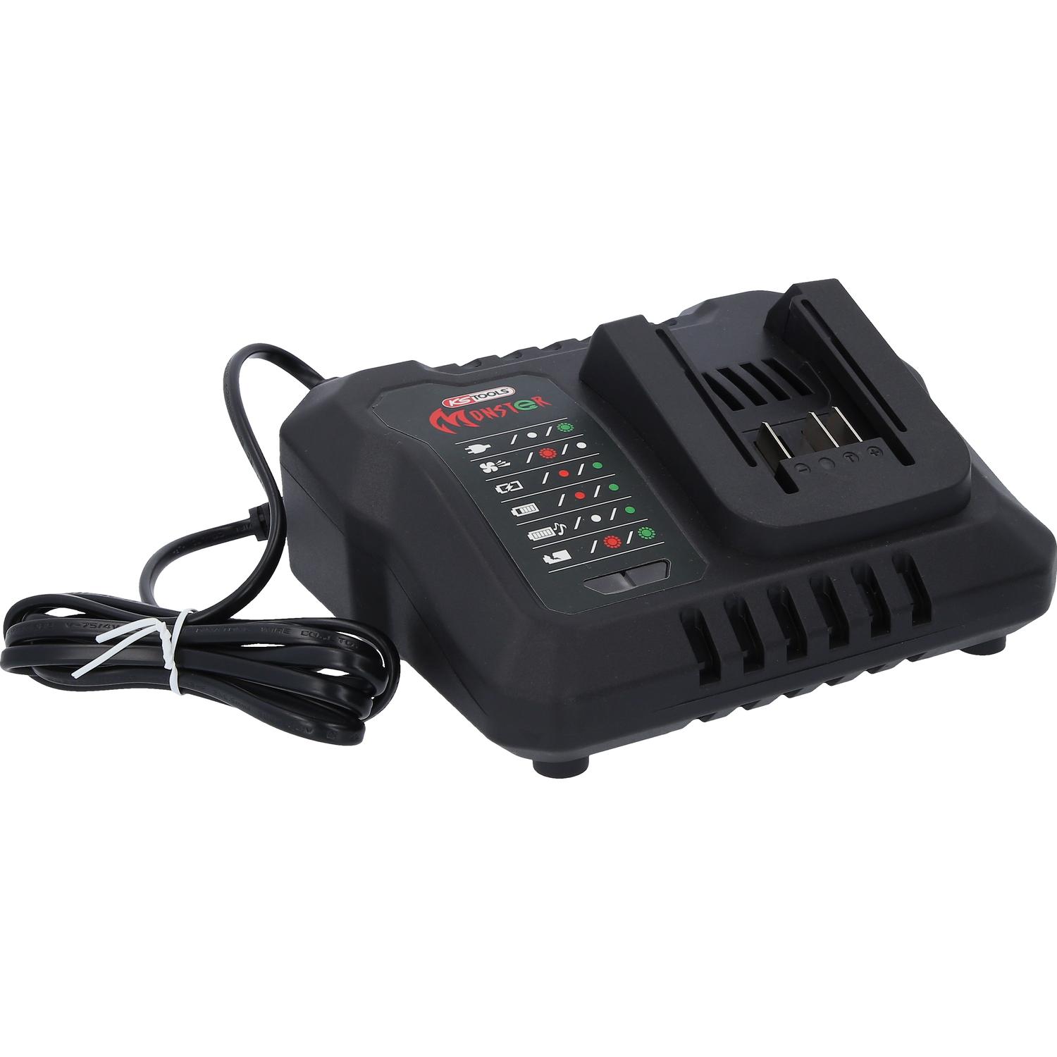 KS Tools eMONSTER Akku-Schnell-Ladegerät, 8 A-1 Hauptbild