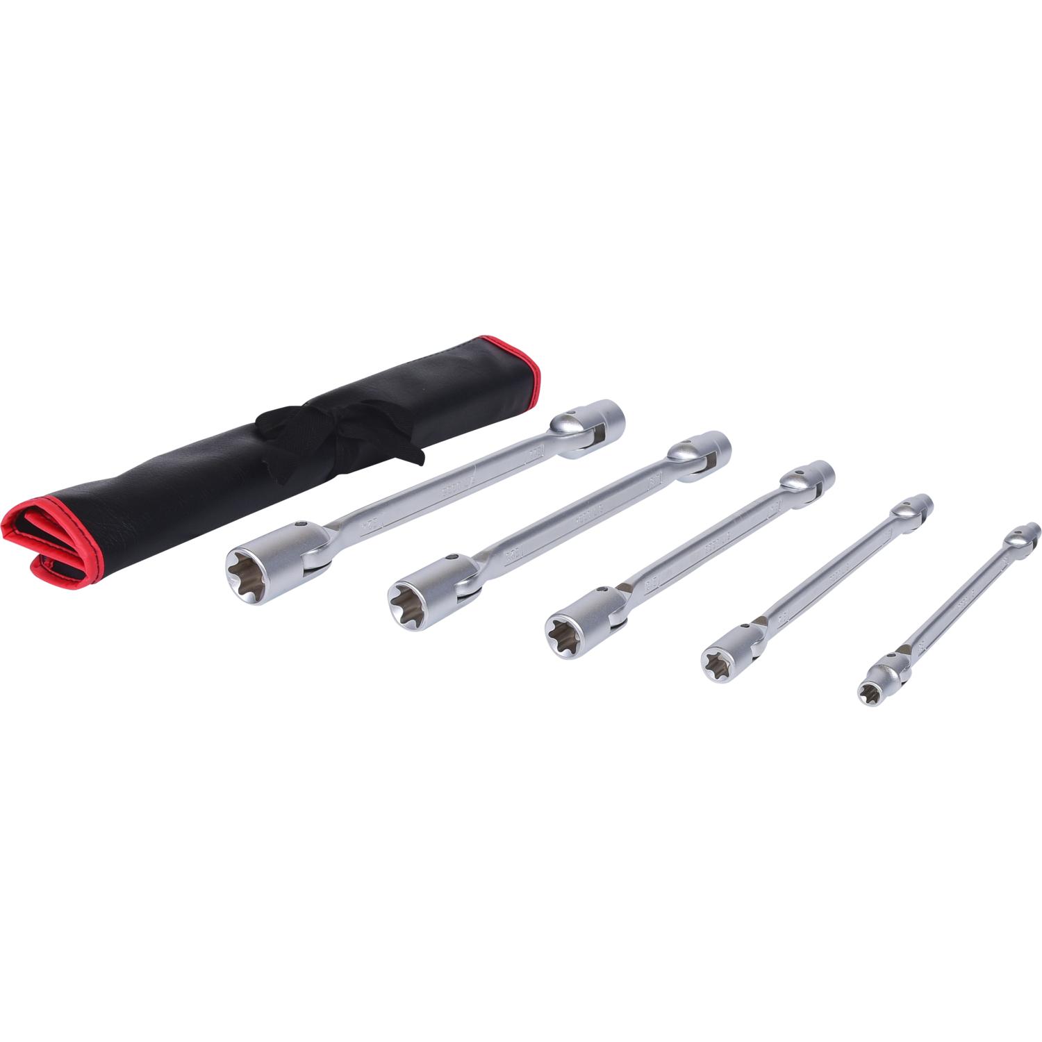 KS Tools Torx-E-Doppel-Gelenkschlüssel-Satz, 5-tlg-2 Hauptbild