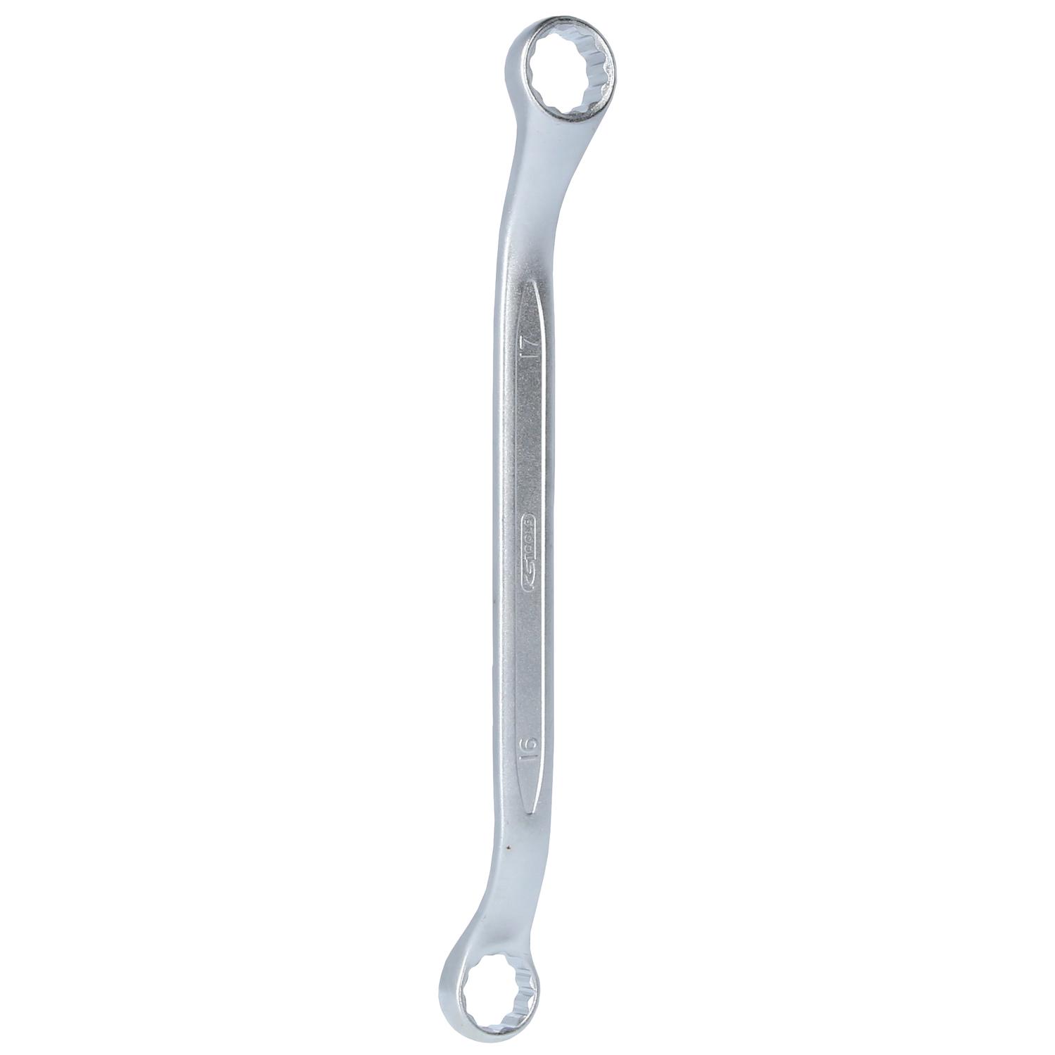 KS Tools Doppel-Ringschlüssel, leicht gekröpft, 16x17mm-1 Hauptbild
