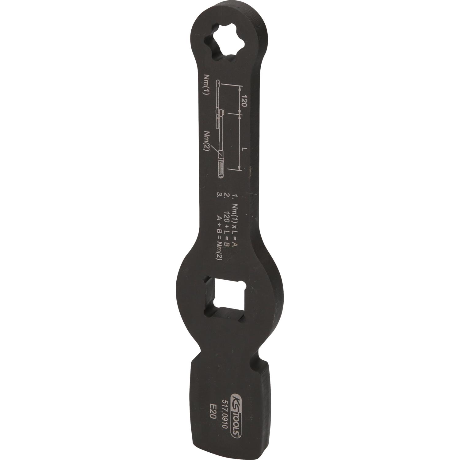KS Tools 3/4" Schlag-Torx-E-Schlüssel mit 2 Schlagflächen, E20-2 Hauptbild