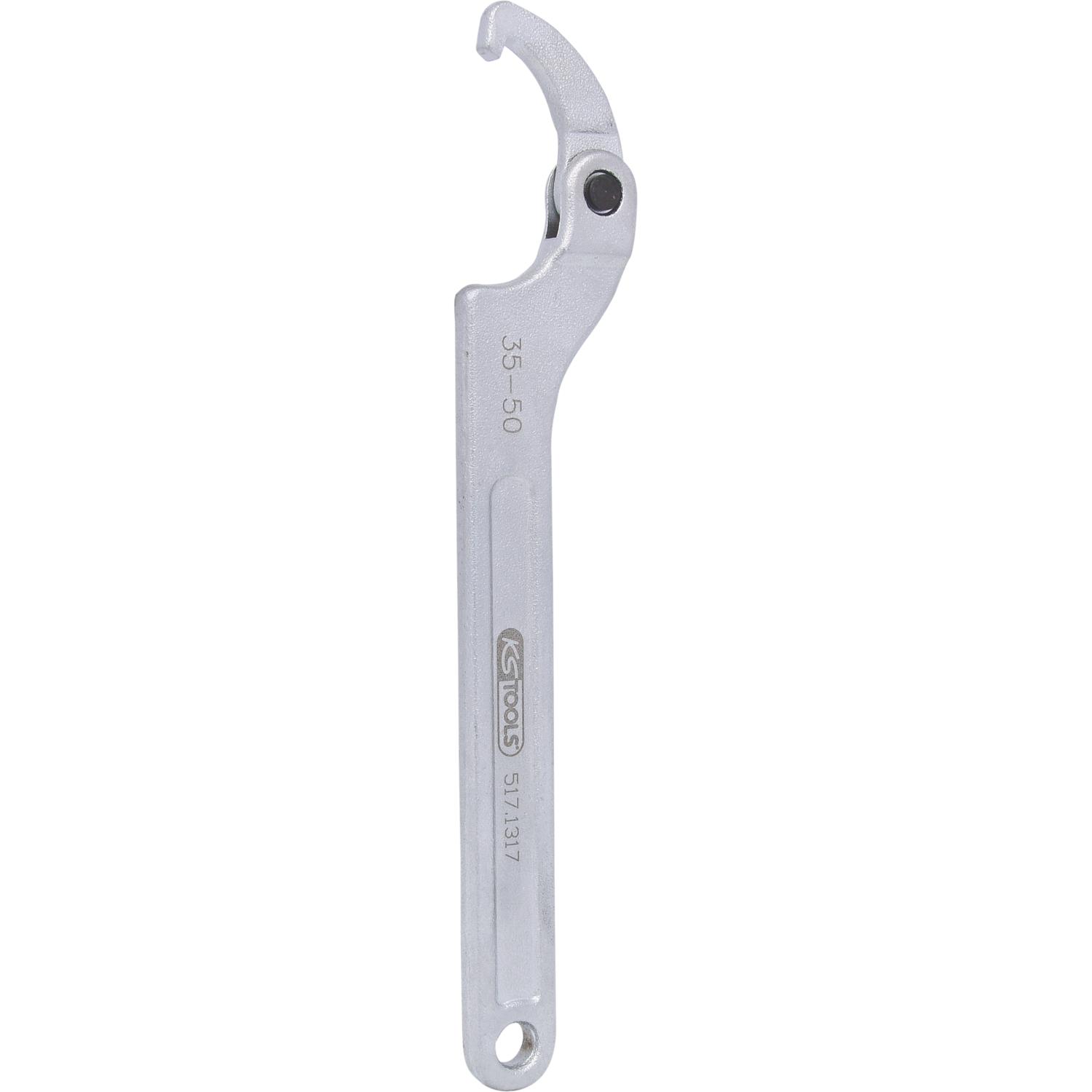 KS Tools Gelenk-Hakenschlüssel mit Nase, 35-50 mm-2 Hauptbild