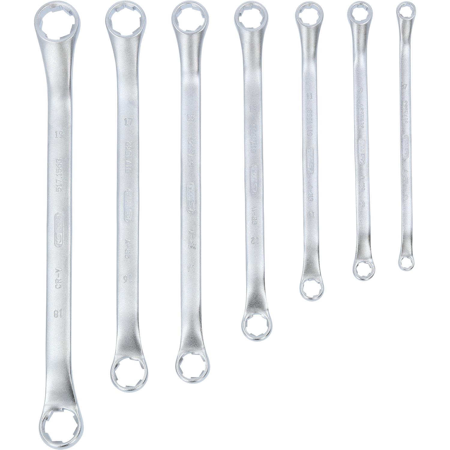 KS Tools RESCUEpower Doppel-Ringschlüssel-Satz, gekröpft 7-tlg 6-19mm-2 Hauptbild