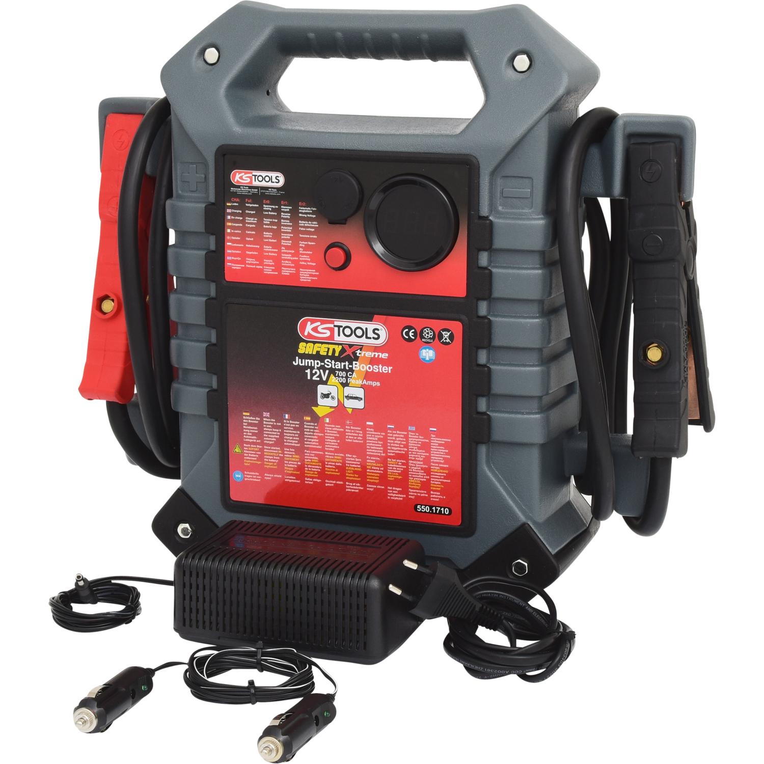KS Tools 12 V Batterie-Booster, mobiles Starthilfegerät 700 A-2 Hauptbild