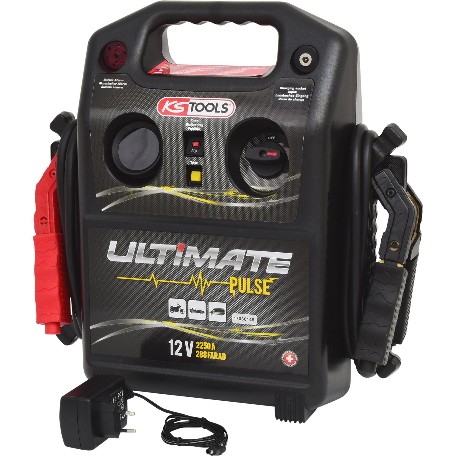 KS Tools 12 V Kondensator-Booster - mobiles Starthilfegerät 720 A-2 Hauptbild