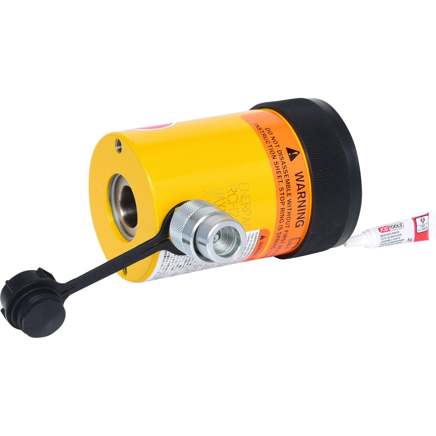 KS Tools Hohlkolben-Hydraulik-Zylinder mit Spindel, 20 t-2 Hauptbild