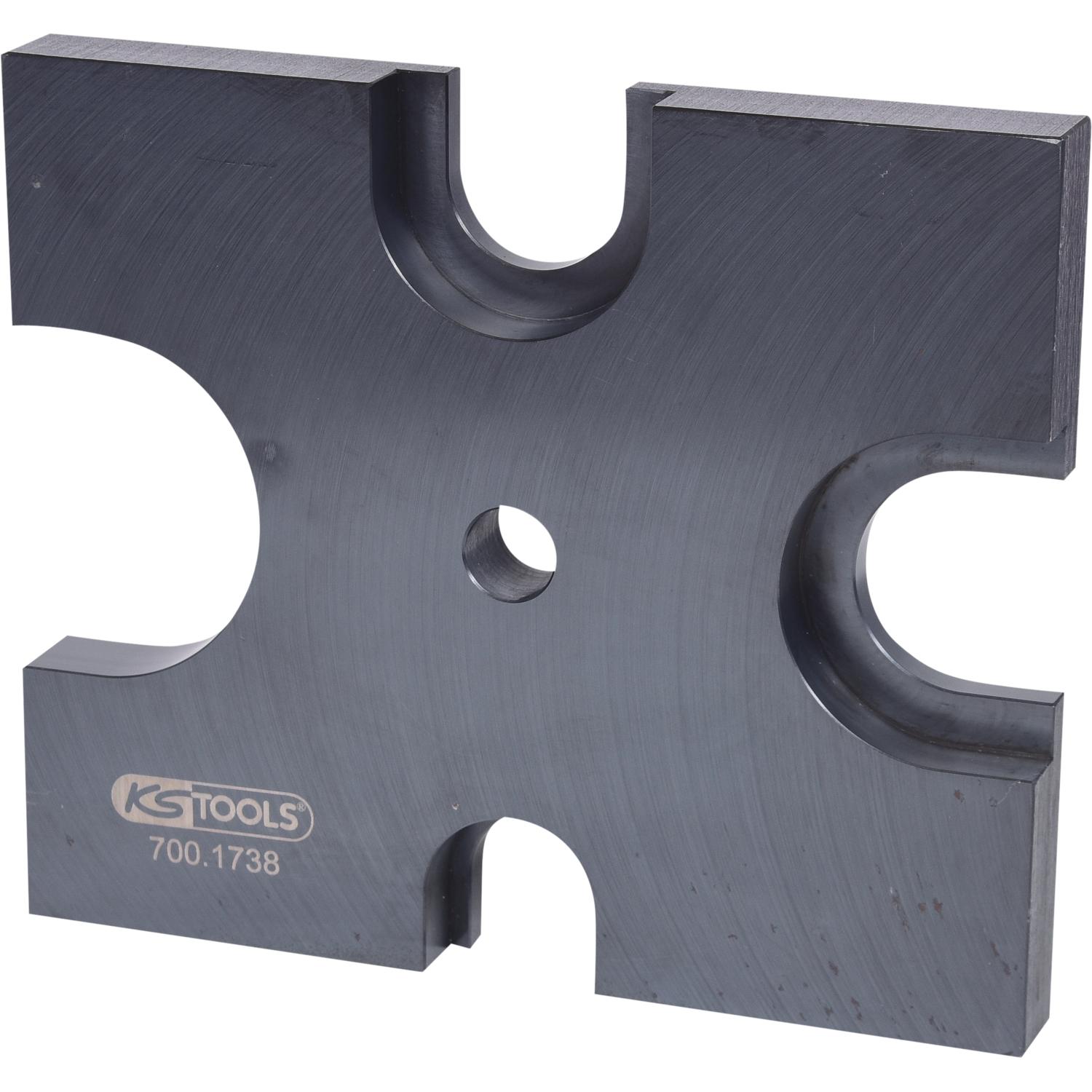 KS Tools Universal Prismenplatte Ø 40,0 / 63,0 / 75,0 / 80 mm-2 Hauptbild