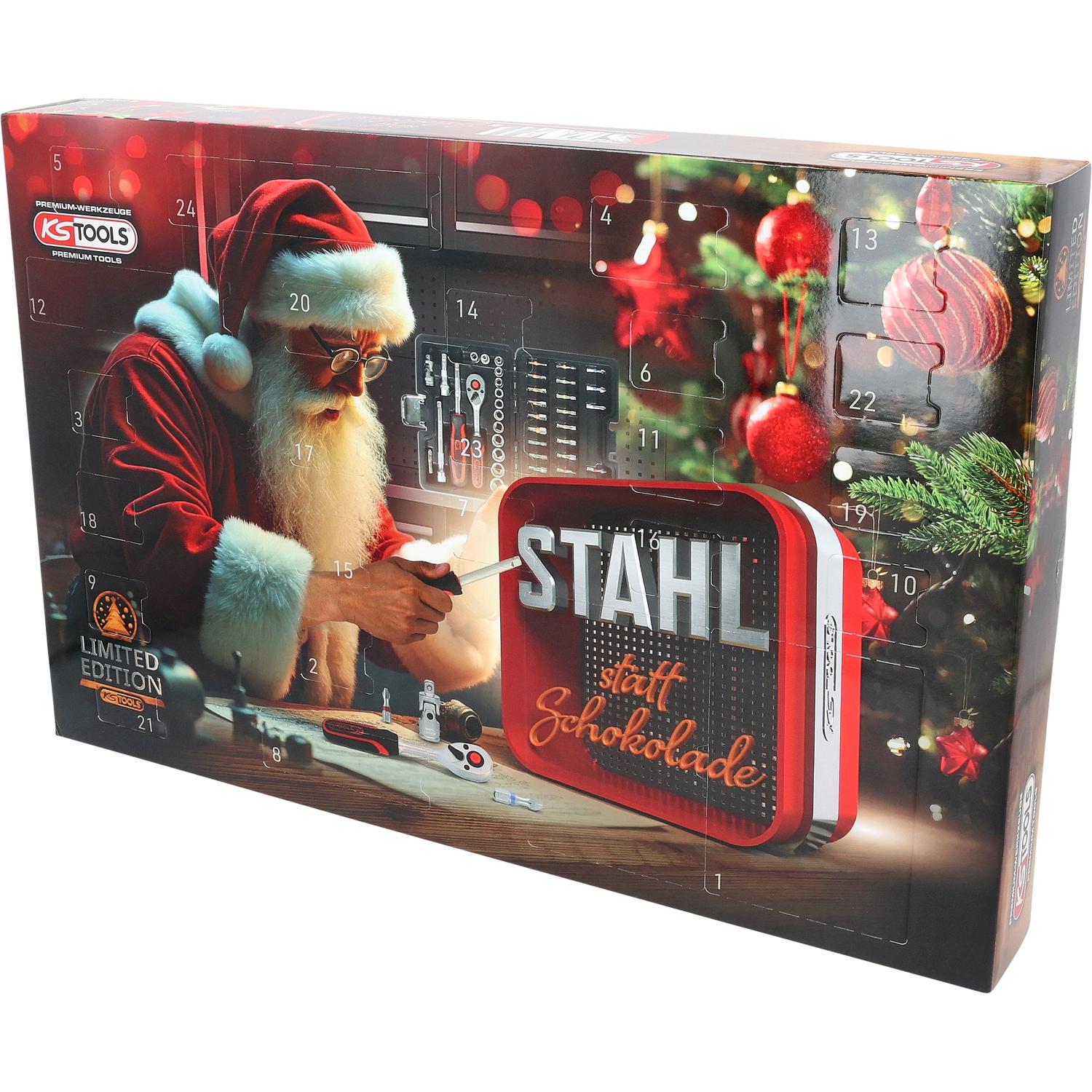 KS Tools Adventskalender, 1/4" Torsions-Bit-Satz, 46-tlg-1 Hauptbild