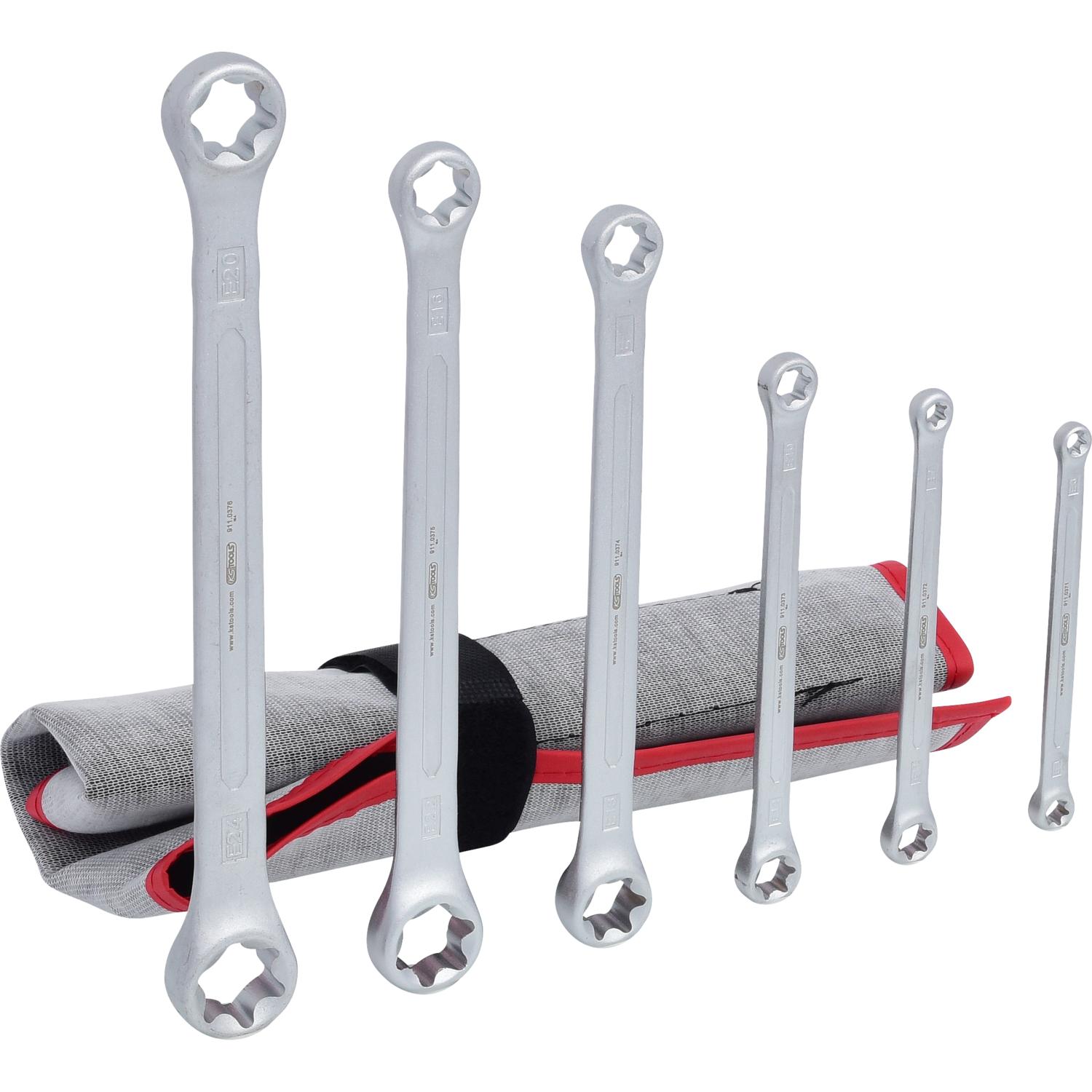 KS Tools Torx-E-Doppel-Ringschlüssel-Satz, 6-tlg-2 Hauptbild