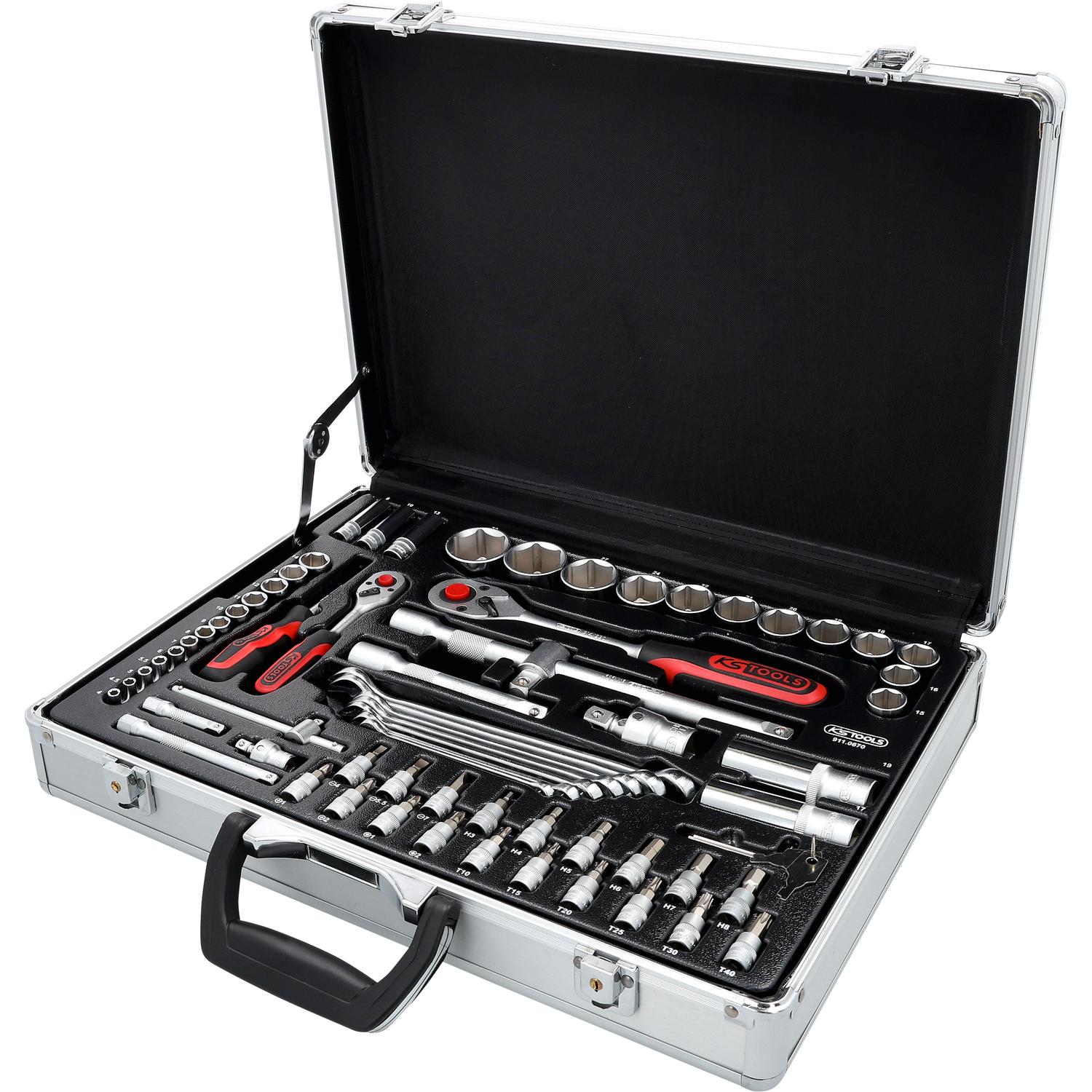 KS Tools 1/4"+1/2" Steckschlüssel-Satz, 70-tlg-1 Hauptbild
