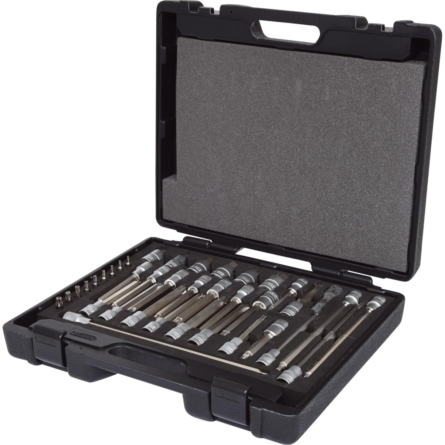 KS Tools 1/4"+1/2" KFZ-Bit-Stecknuss-Satz, 38-tlg-1 Hauptbild
