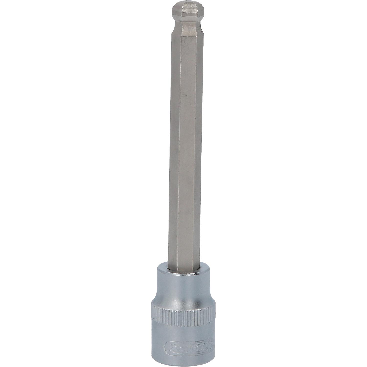 KS Tools 3/8" Bit-Stecknuss Innensechskant mit Kugelkopf, lang, 8mm-1 Hauptbild