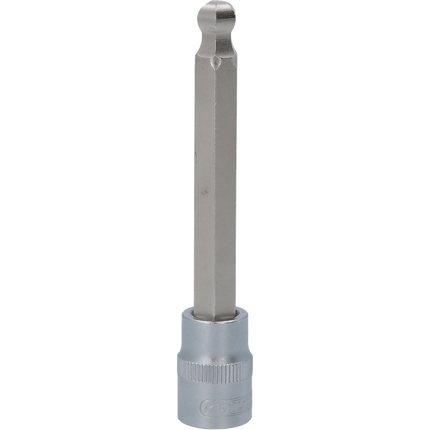 KS Tools 3/8" Bit-Stecknuss Innensechskant mit Kugelkopf, lang, 9mm-1 Hauptbild