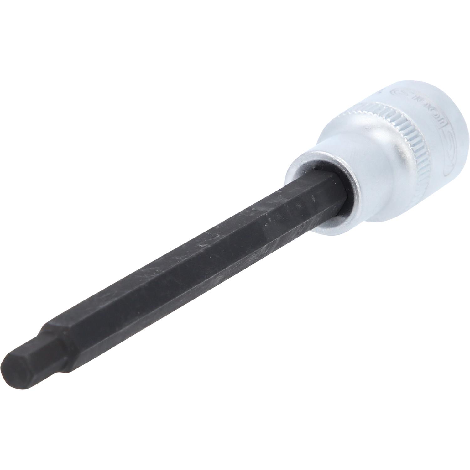 KS Tools 1/2" Bit-Stecknuss Innensechskant, lang, 6 mm-1 Hauptbild
