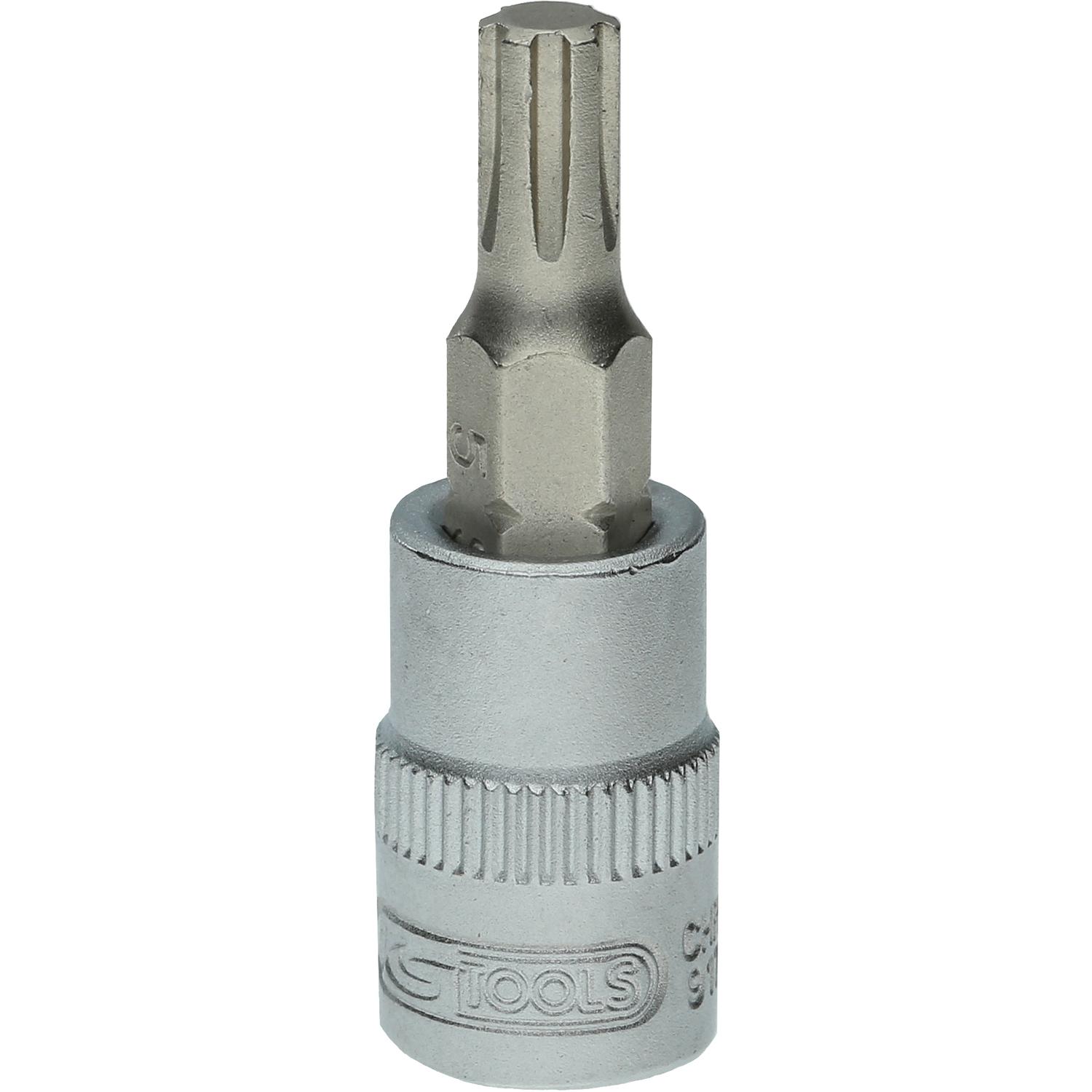KS Tools 1/4" Bit-Stecknuss für RIBE®-Schrauben, M5, Länge 37 mm-1 Hauptbild