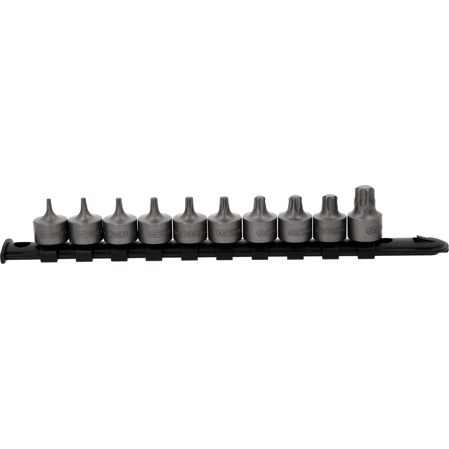 KS Tools 3/8" Bit-Stecknuss-Satz Torx, kurz, 10-tlg T10-T55-2 Hauptbild