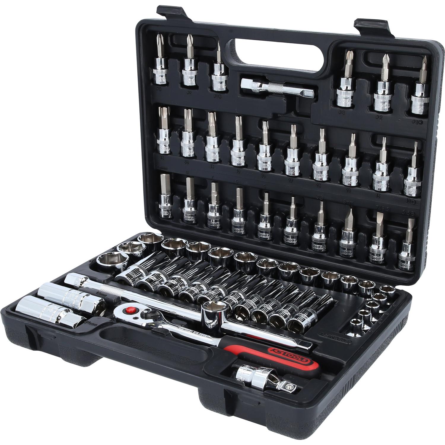 KS Tools 3/8" CHROMEplus Steckschlüssel-Satz, 61-tlg-1 Hauptbild