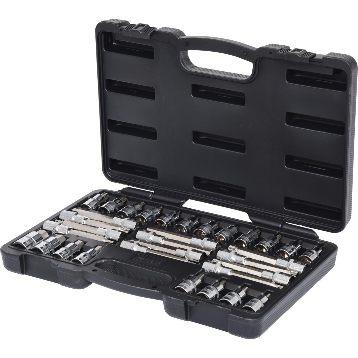KS Tools 1/2" CHROMEplus Bit-Stecknuss-Satz, 32-tlg-1 Hauptbild
