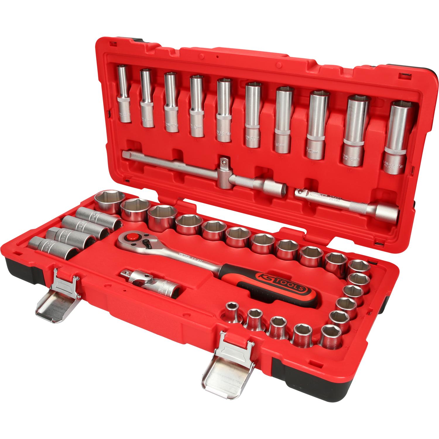 KS Tools 1/2" Steckschlüssel-Satz, 39-tlg-1 Hauptbild