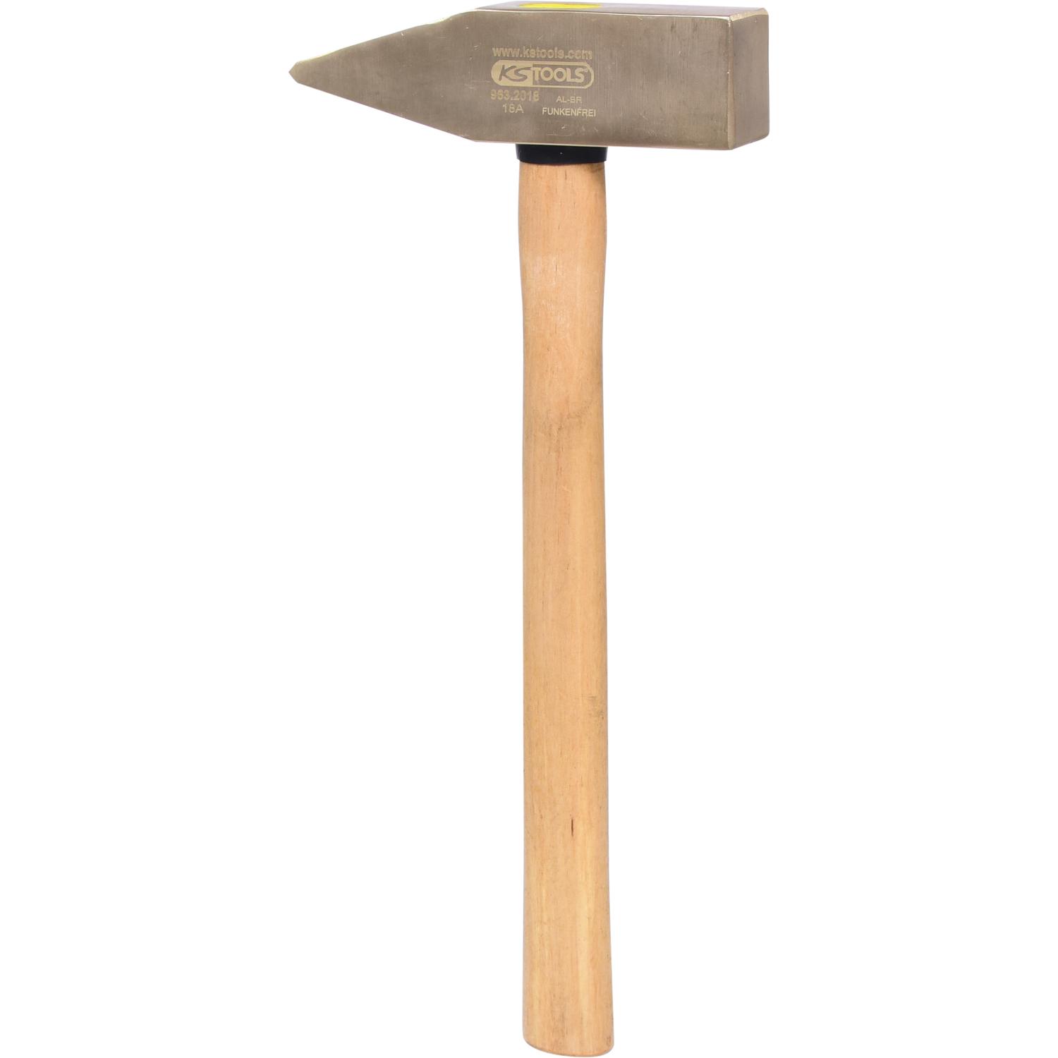 KS Tools BRONZEplus Schlosserhammer 2000 g, mit Hickorystiel-2 Hauptbild