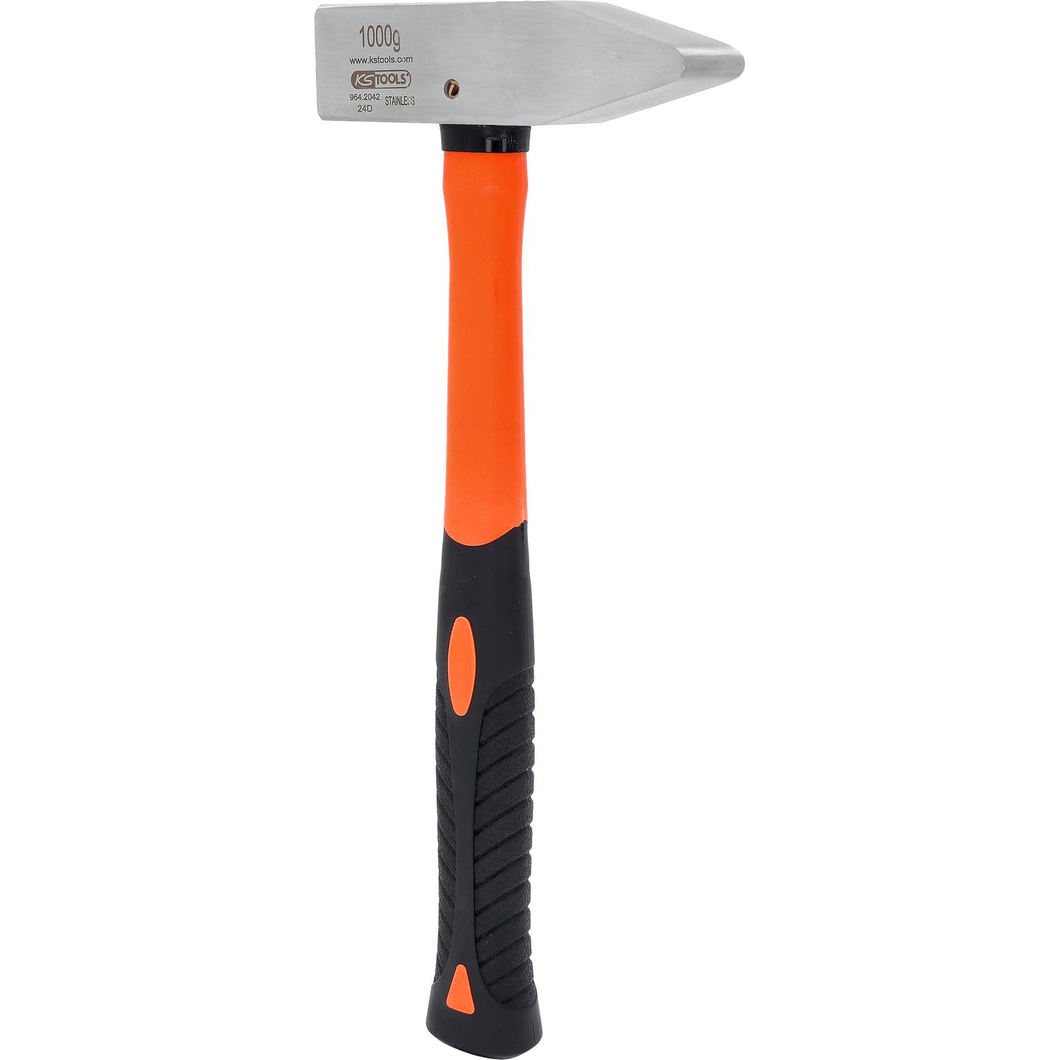 KS Tools EDELSTAHL Schlosserhammer mit Fiberglasstiel, 1000g-1 Hauptbild