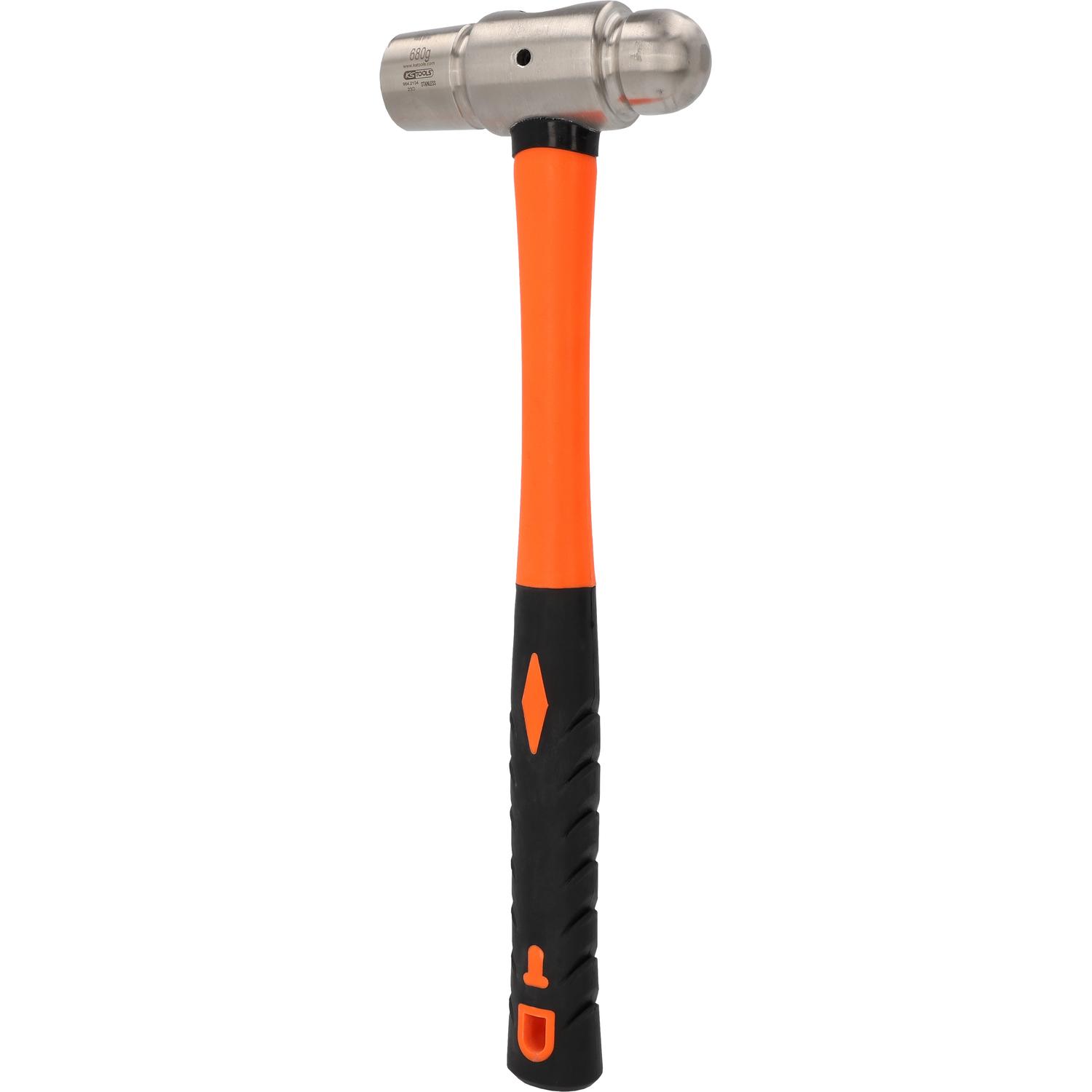 KS Tools EDELSTAHL Schlosserhammer mit Fiberglasstiel, 680g-1 Hauptbild
