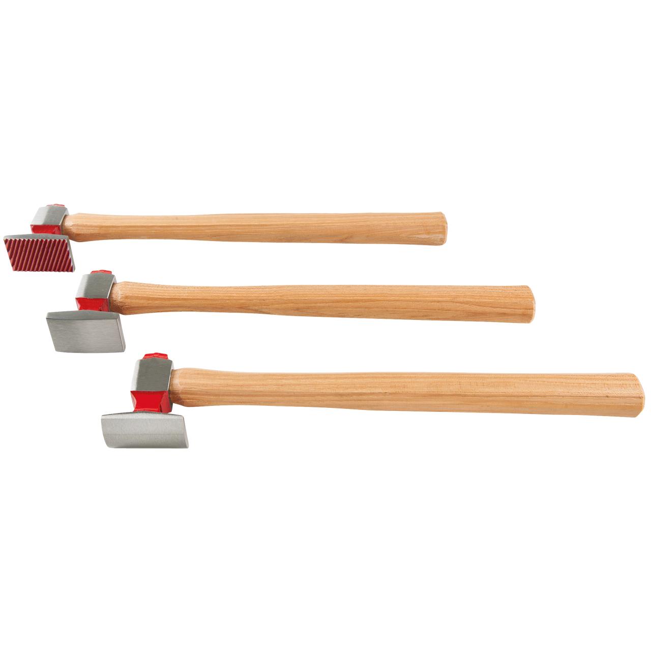 KS Tools Karosserie-Ausbeulhammer-Satz, 3-tlg-1 Foto Produkt Allgemein Spezialwerkzeug Automobil