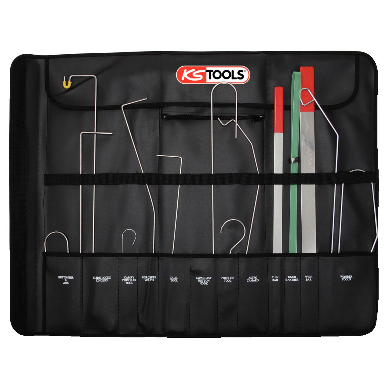 KS Tools KFZ Türöffner-Satz, 16-tlg-1 Foto Produkt Allgemein Spezialwerkzeug Automobil