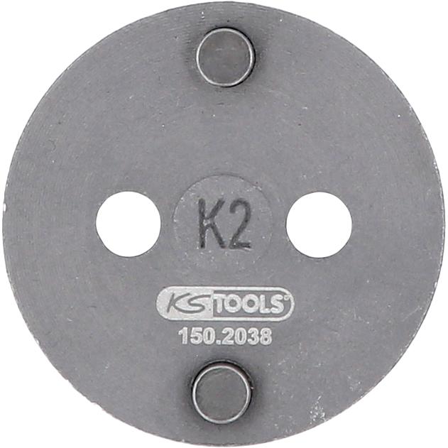 KS Tools Bremskolben-Werkzeug Adapter #K2, Ø 45mm-1 Foto Produkt Allgemein Spezialwerkzeug Automobil