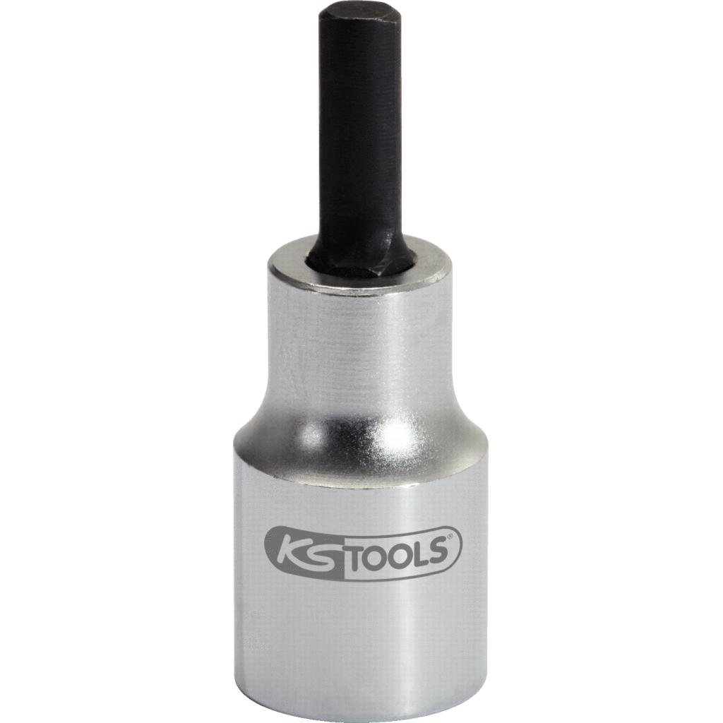 KS Tools 1/2" Flansch-Spreiz-Bit-Stecknuss, 5,0 x 7,0 mm-1 Foto Produkt Allgemein Spezialwerkzeug Automobil